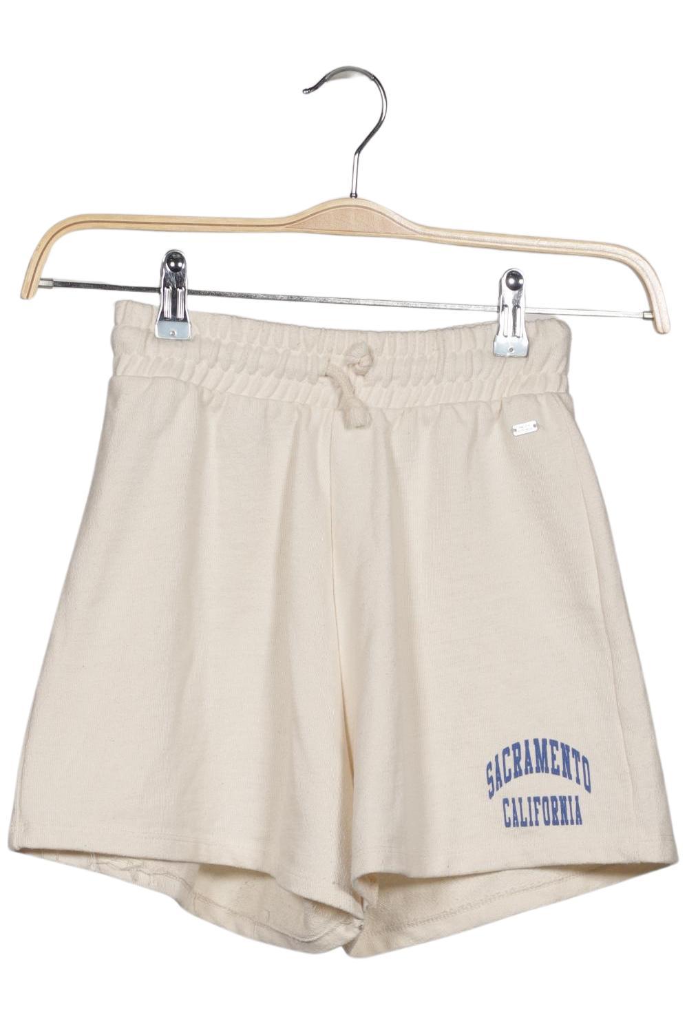 

Pull & Bear Damen Shorts, cremeweiß, Gr. 36