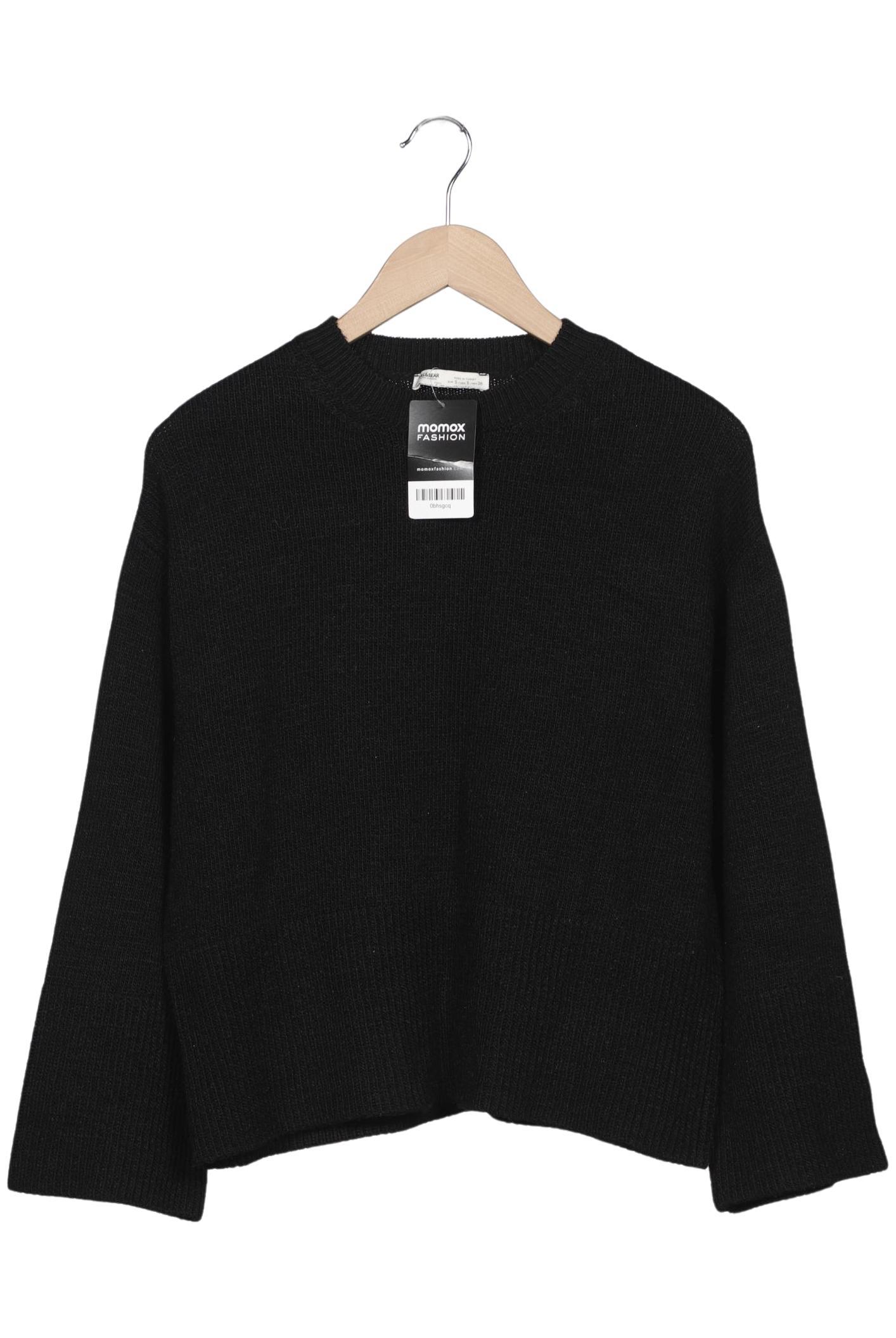 

Pull & Bear Damen Pullover, schwarz, Gr. 36