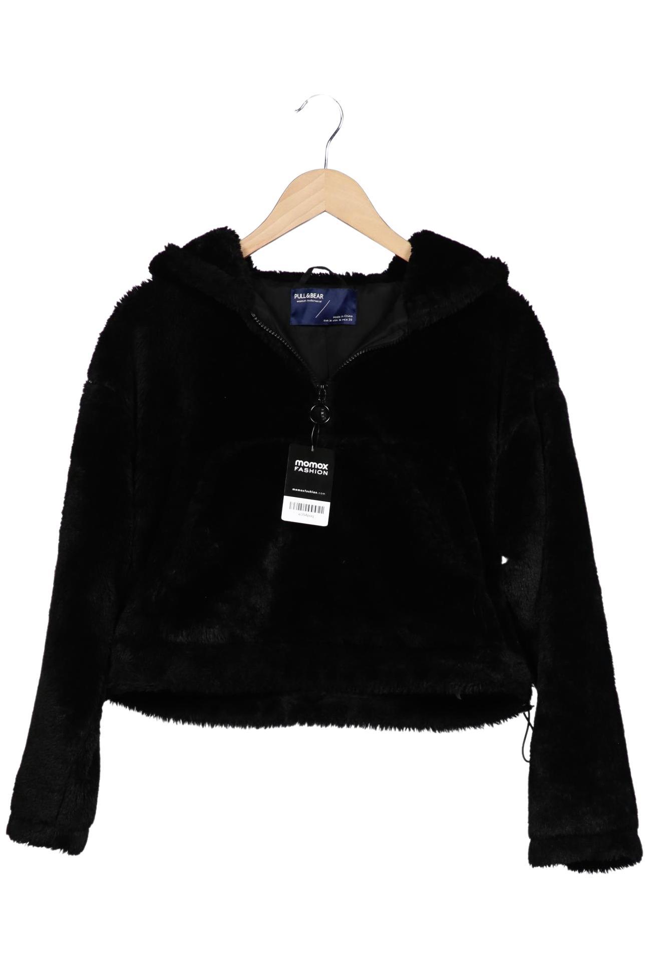 

Pull & Bear Damen Jacke, schwarz, Gr. 38