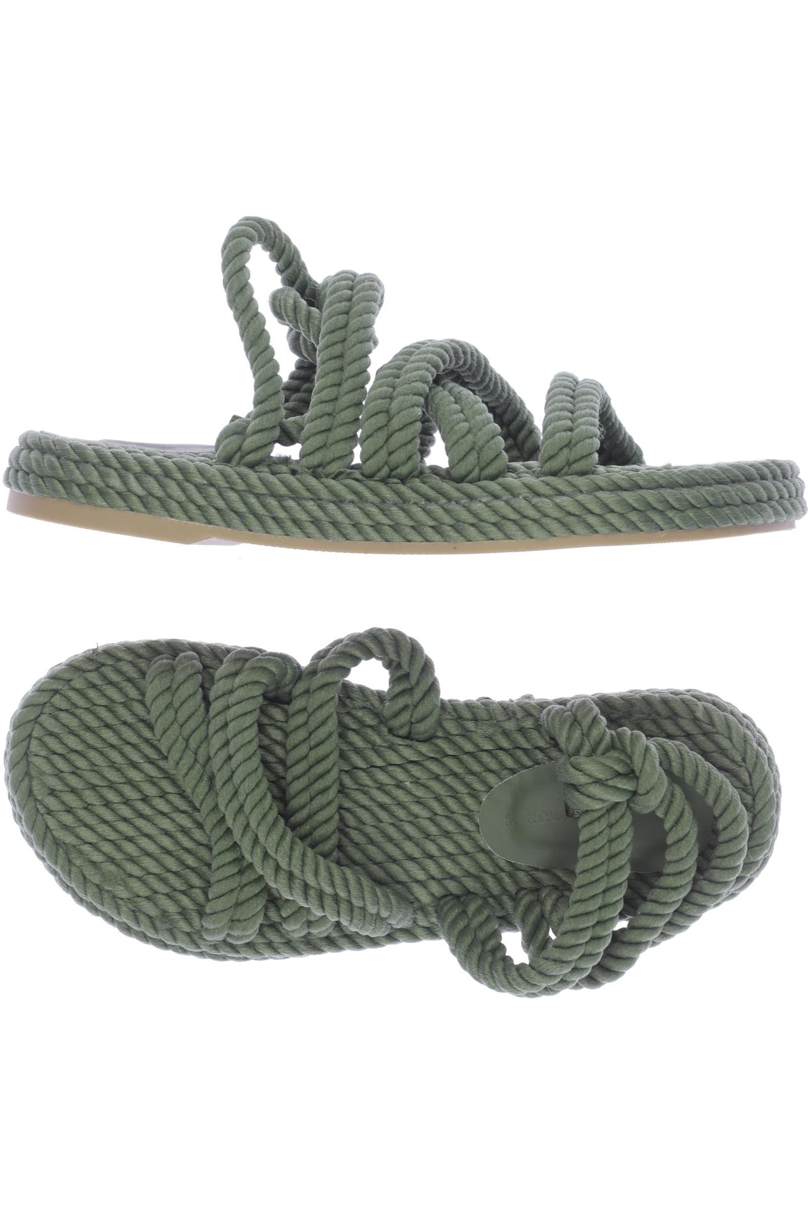 

Pull & Bear Damen Sandale, grün, Gr. 38
