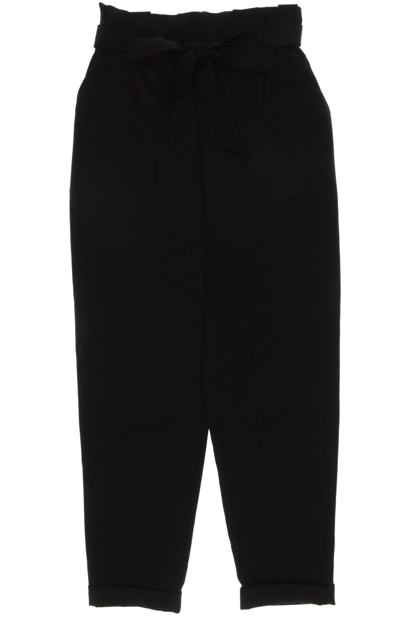 

Pull & Bear Damen Stoffhose, schwarz