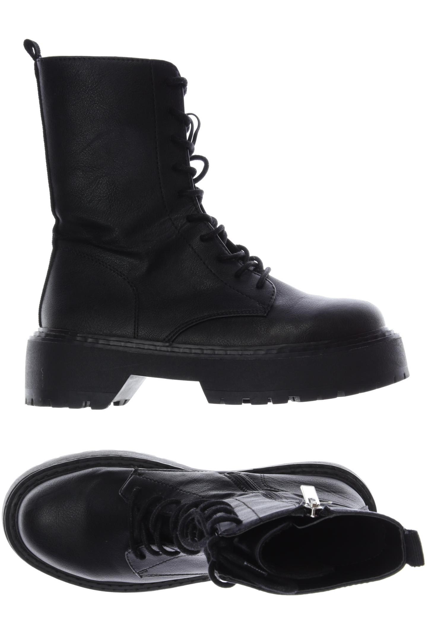 

Pull & Bear Damen Stiefelette, schwarz, Gr. 38