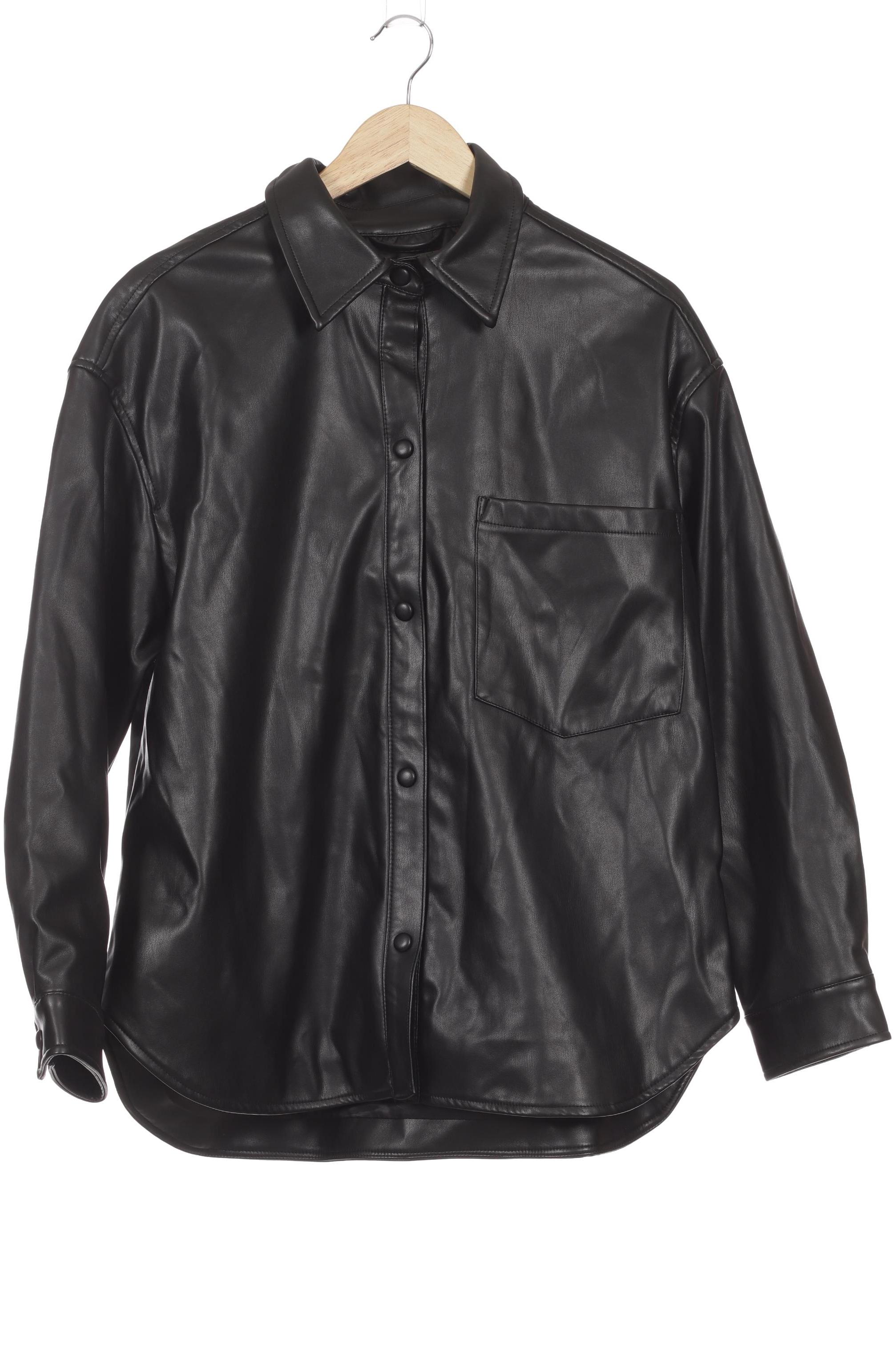 

Pull & Bear Damen Jacke, schwarz, Gr. 42