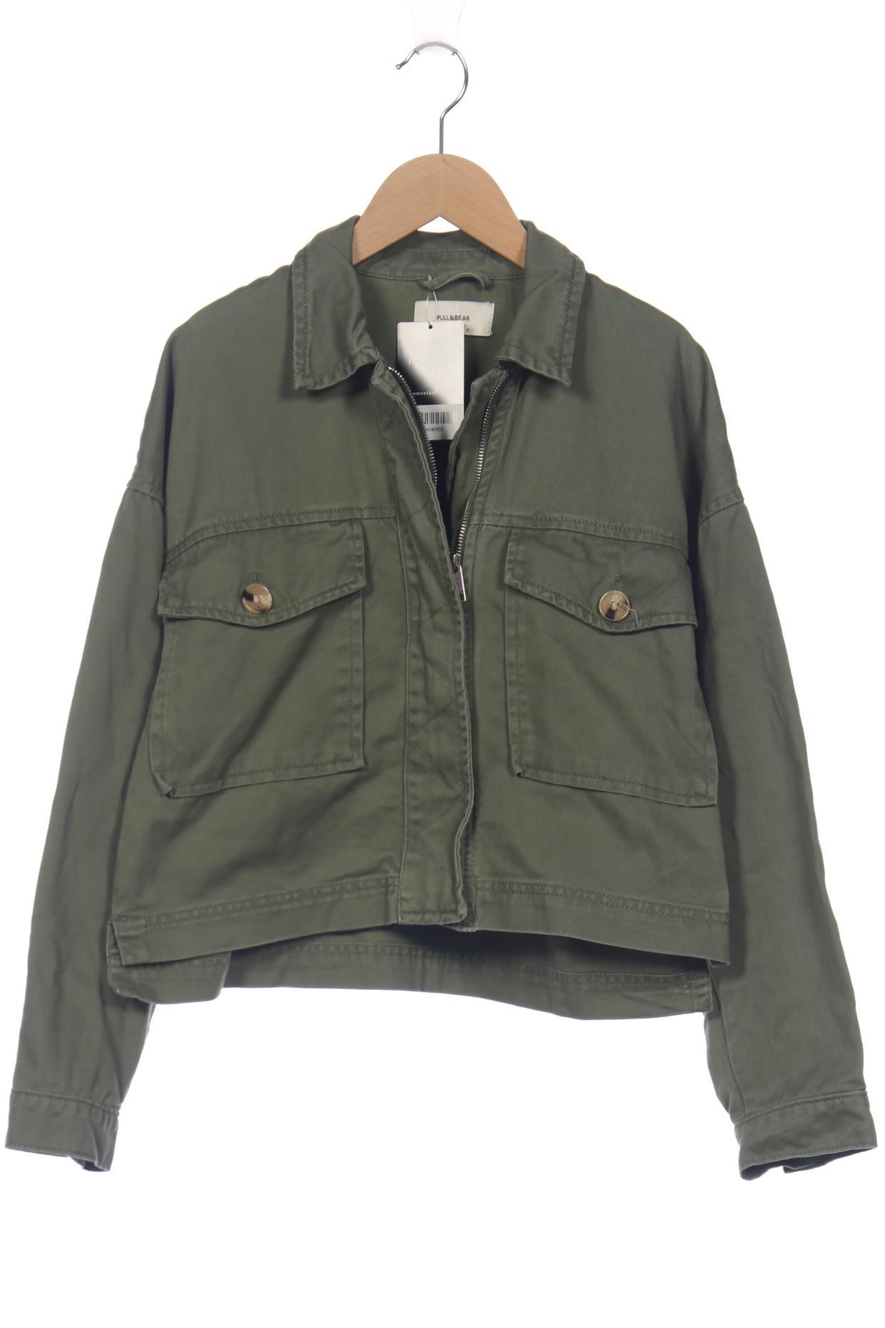

Pull & Bear Damen Jacke, grün, Gr. 36