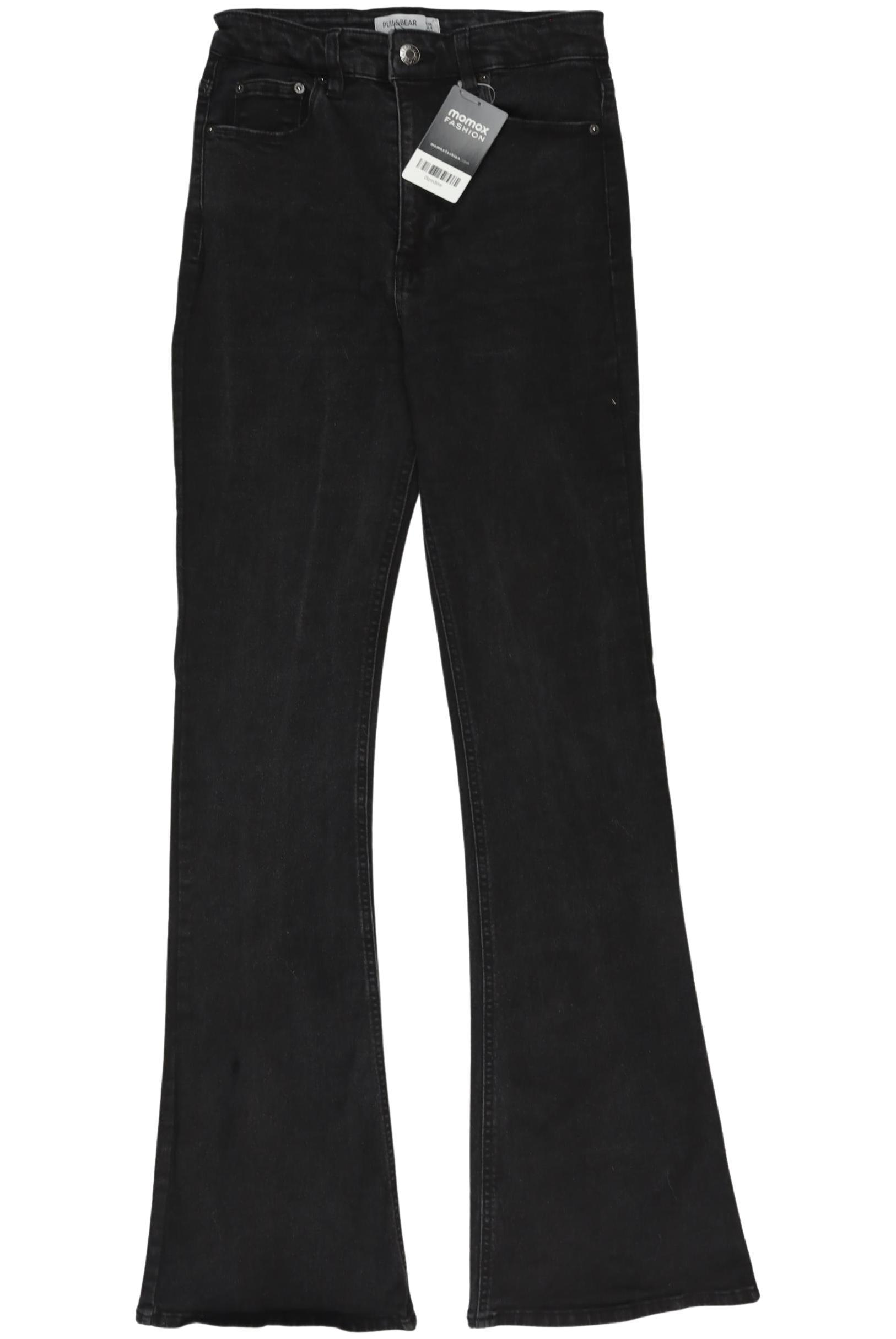 

Pull & Bear Damen Jeans, schwarz, Gr. 36