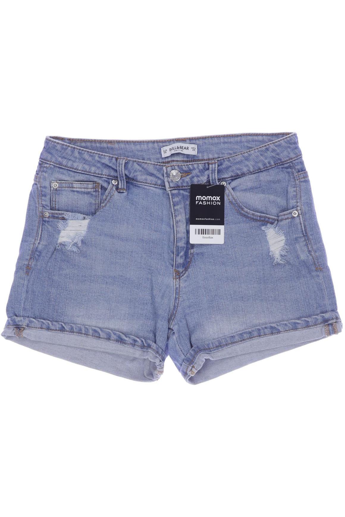 

Pull & Bear Damen Shorts, blau, Gr. 38