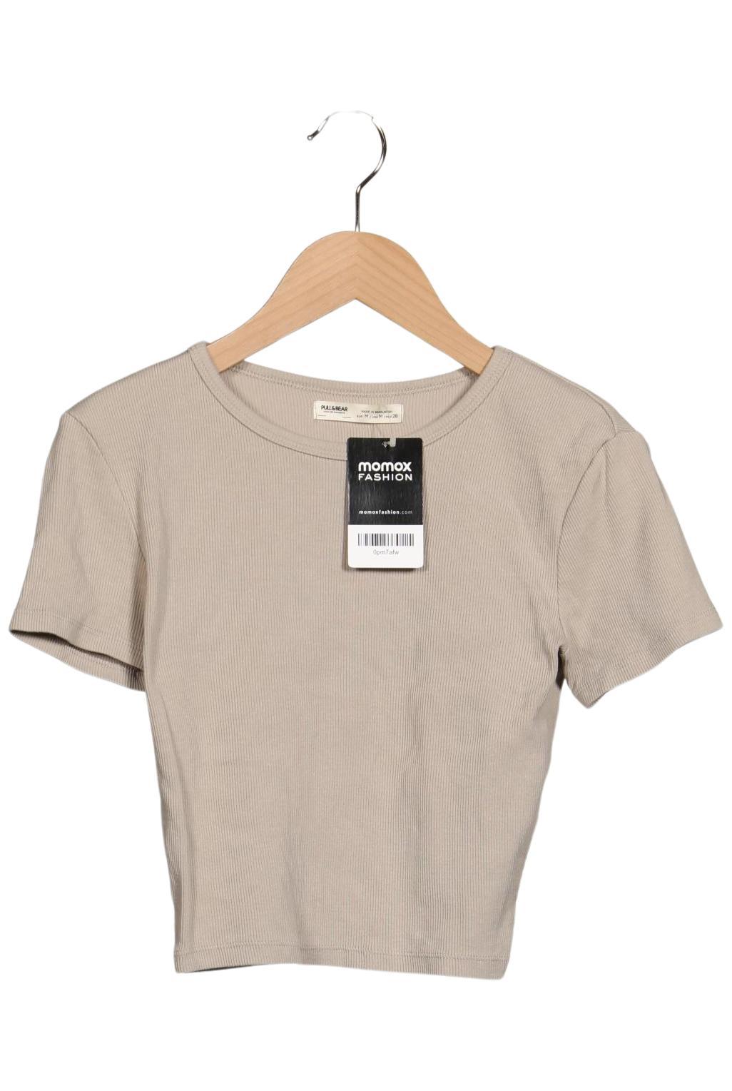 

Pull & Bear Damen T-Shirt, beige, Gr. 38