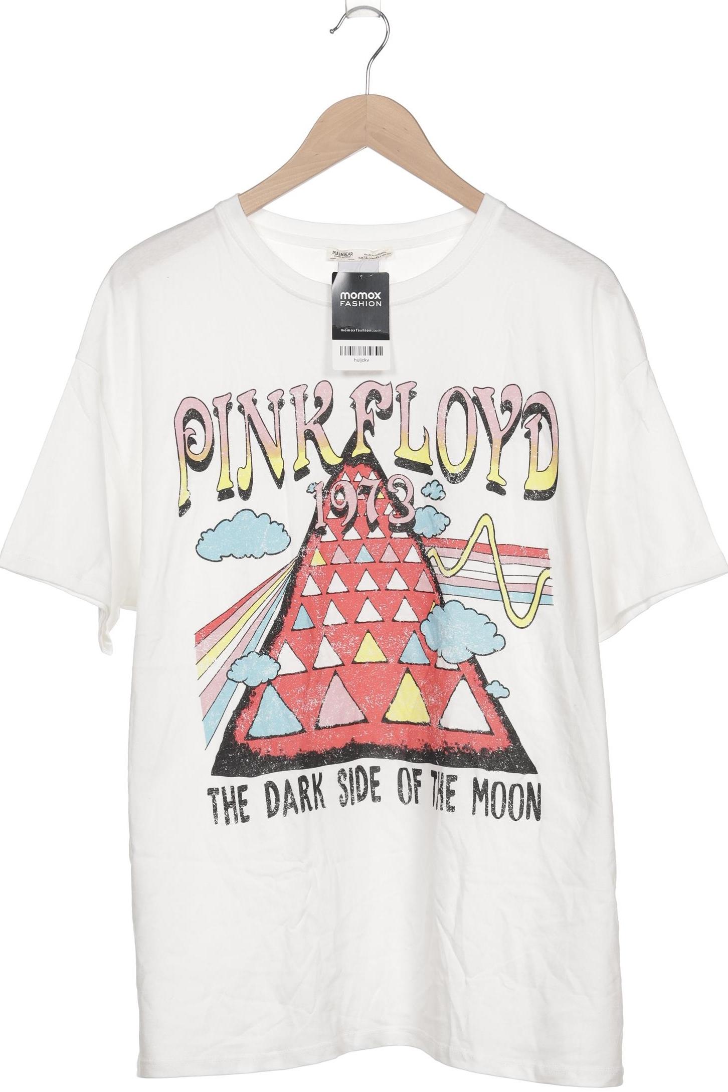 

Pull & Bear Damen T-Shirt, weiß, Gr. 44