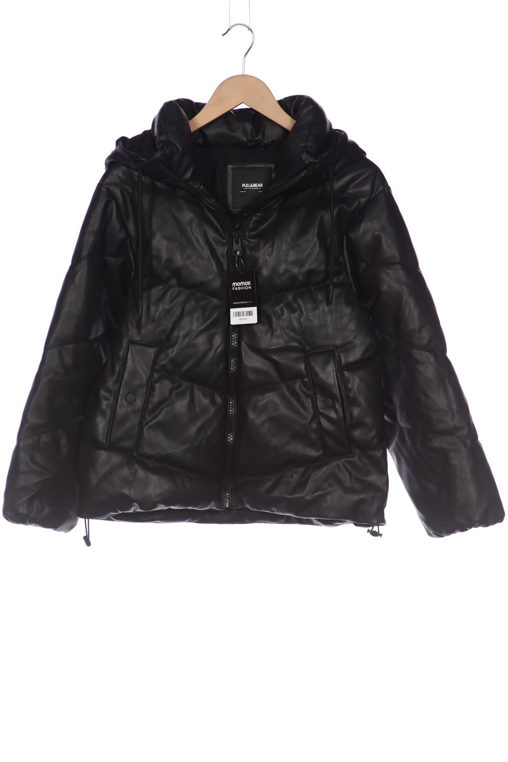 

Pull & Bear Damen Jacke, schwarz, Gr. 36