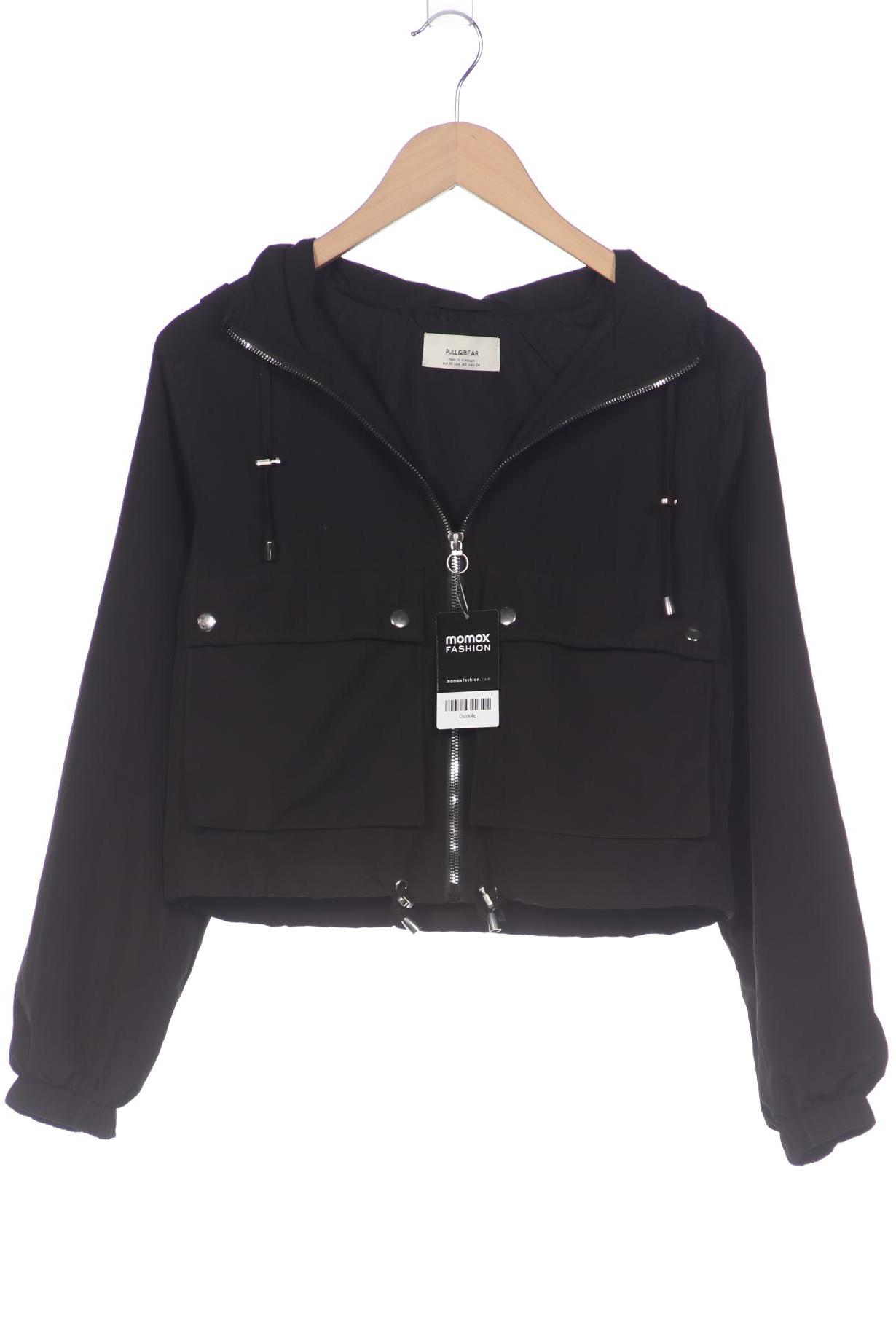 

Pull & Bear Damen Jacke, schwarz, Gr. 34