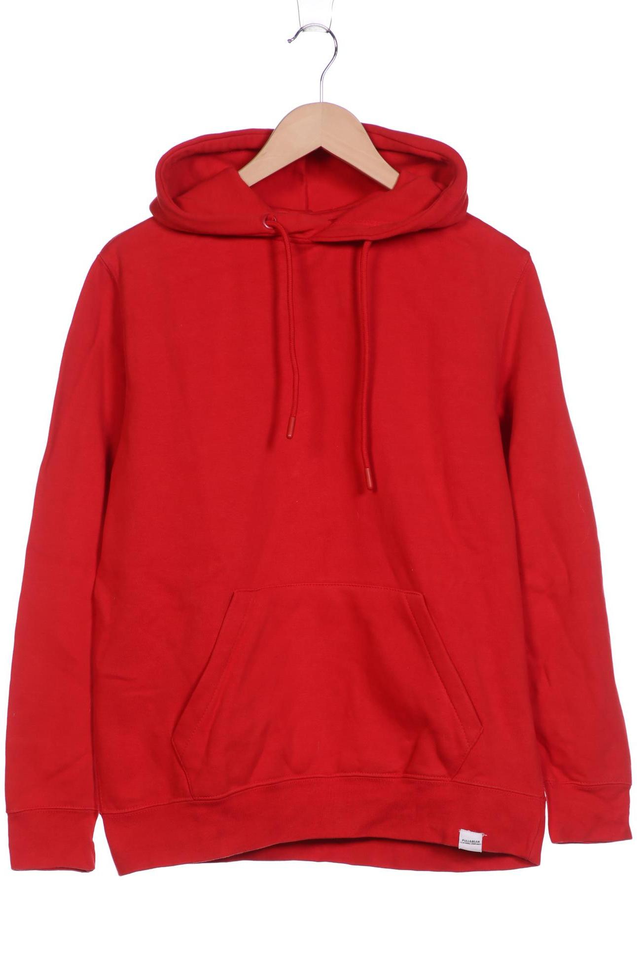 

Pull & Bear Damen Kapuzenpullover, rot, Gr. 36