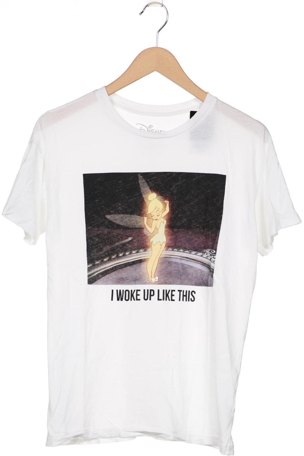 

Pull & Bear Damen T-Shirt, weiß, Gr. 36