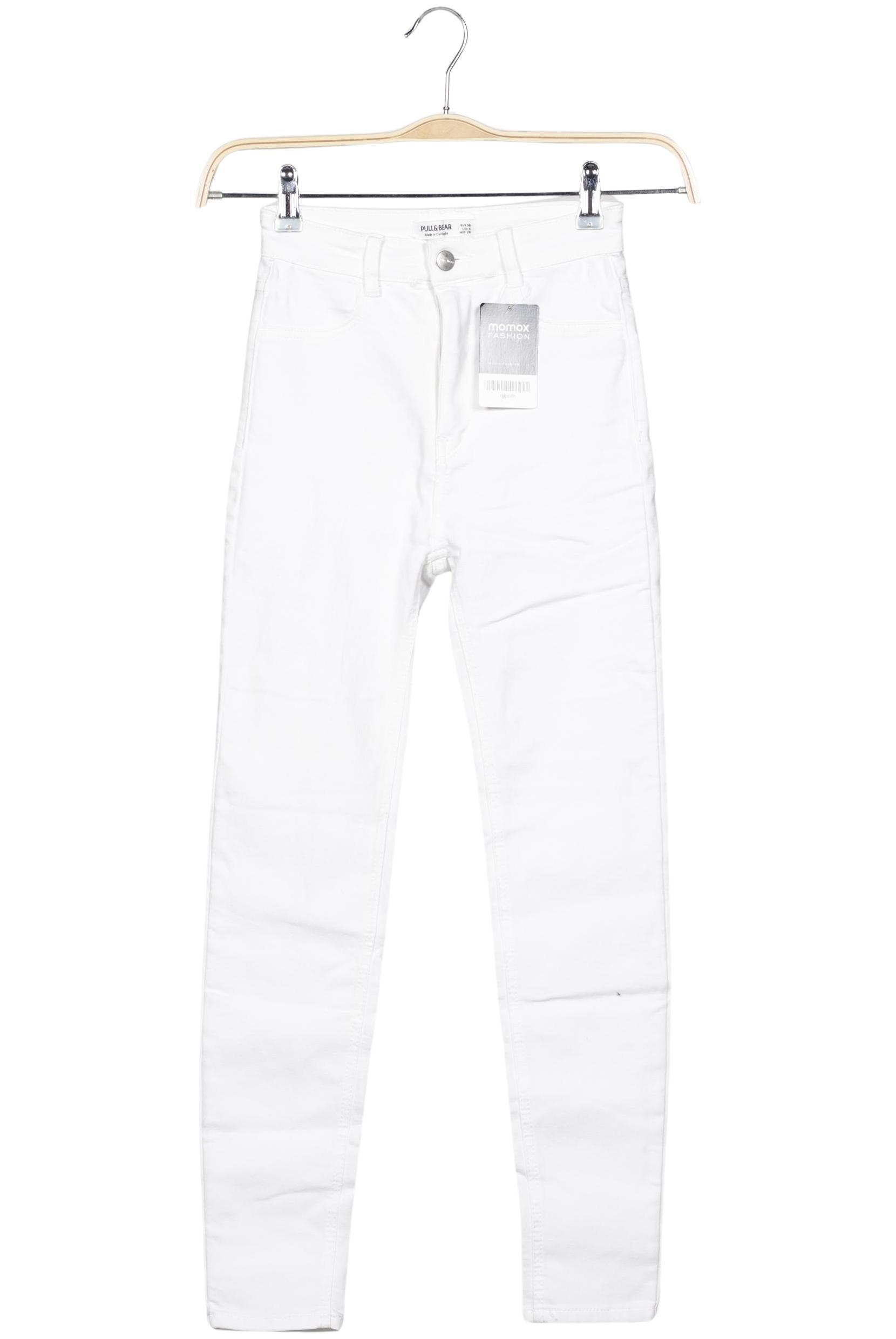 

Pull & Bear Damen Jeans, weiß, Gr. 36