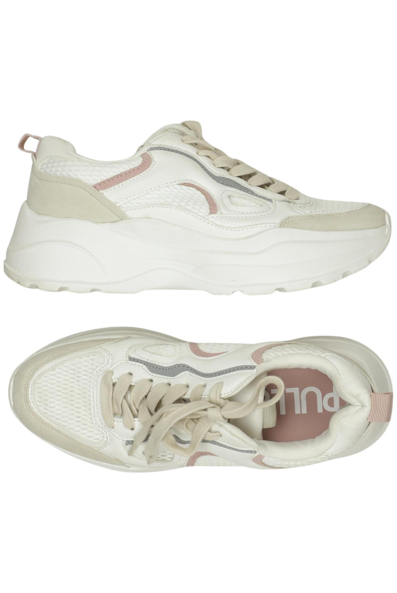

Pull & Bear Damen Sneakers, cremeweiß, Gr. 36