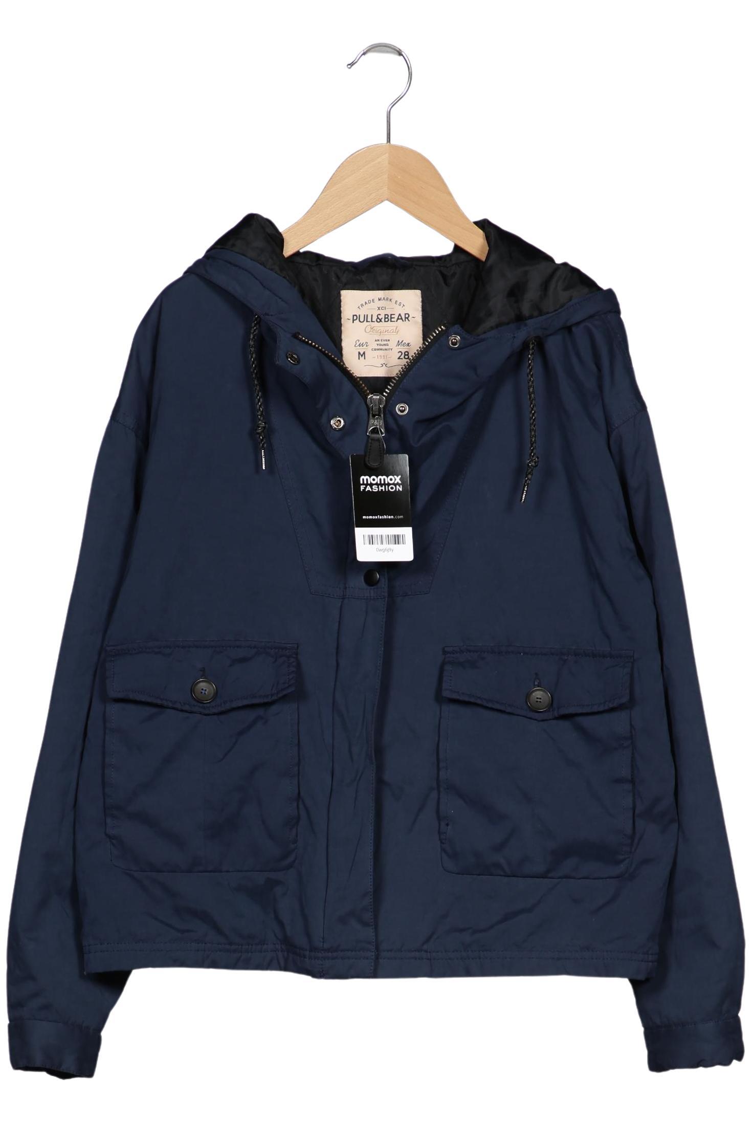 

Pull & Bear Damen Jacke, marineblau, Gr. 38