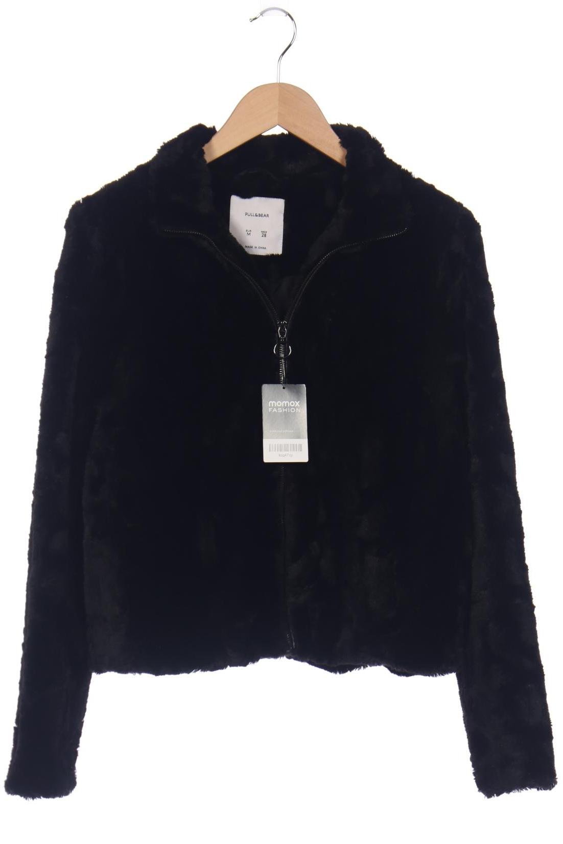 

Pull & Bear Damen Jacke, schwarz, Gr. 38