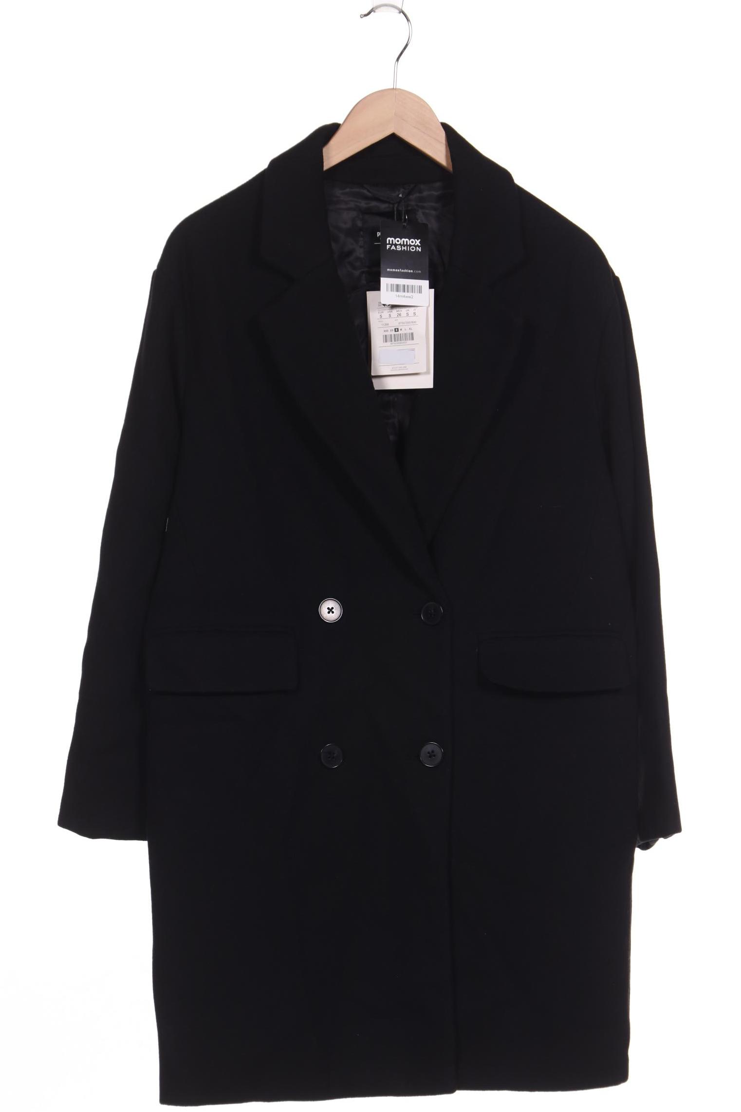 

Pull & Bear Damen Mantel, schwarz