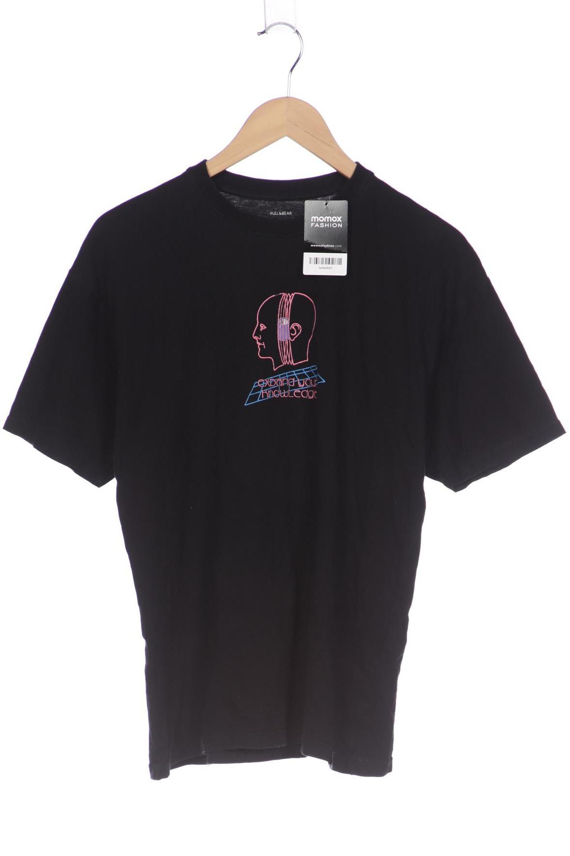 

Pull & Bear Damen T-Shirt, schwarz, Gr. 38