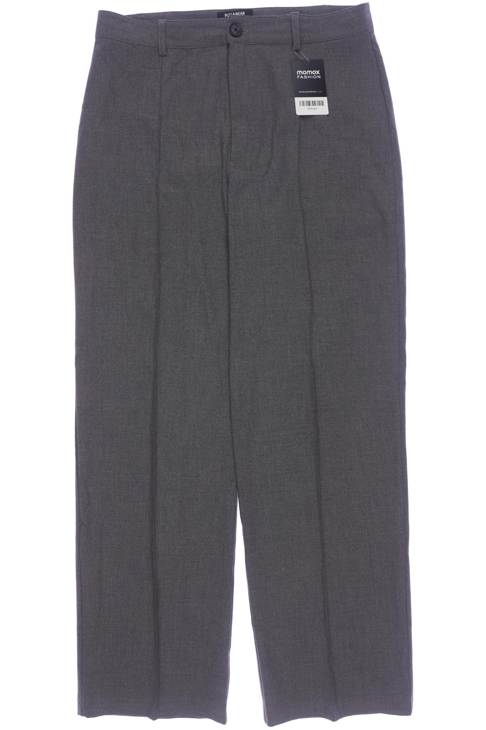 

Pull & Bear Damen Stoffhose, grau, Gr. 0