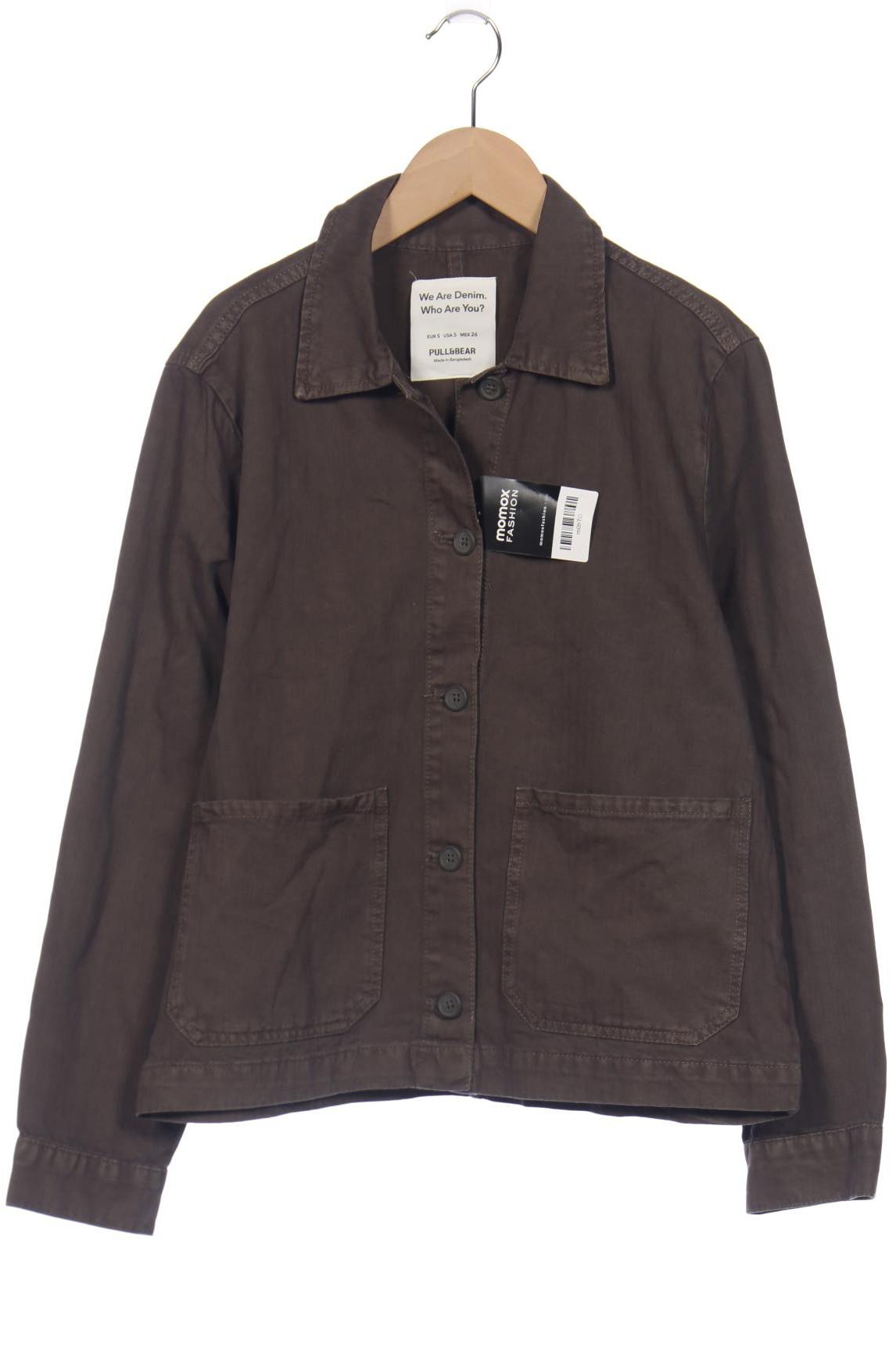 

Pull & Bear Damen Jacke, grau, Gr. 36