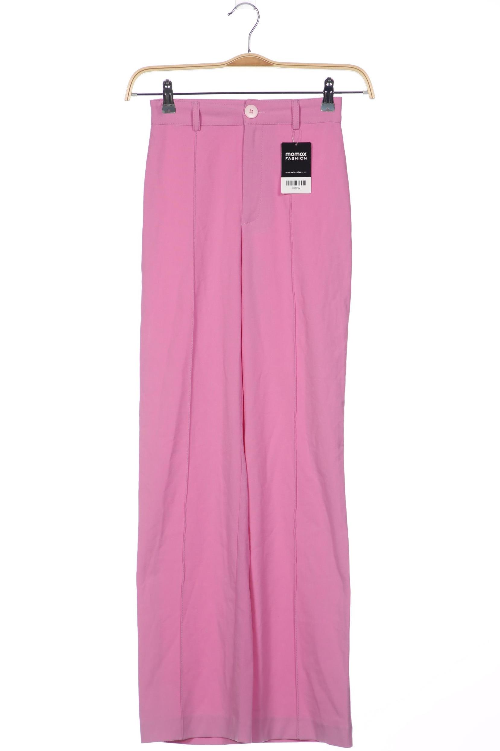 

Pull & Bear Damen Stoffhose, pink, Gr. 0