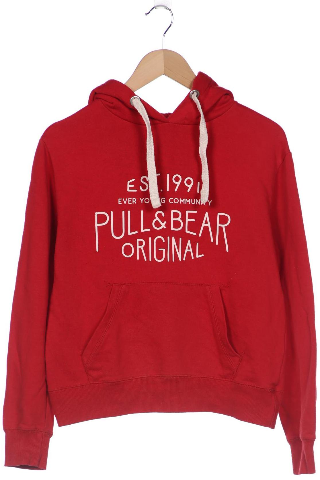 

Pull & Bear Damen Kapuzenpullover, rot