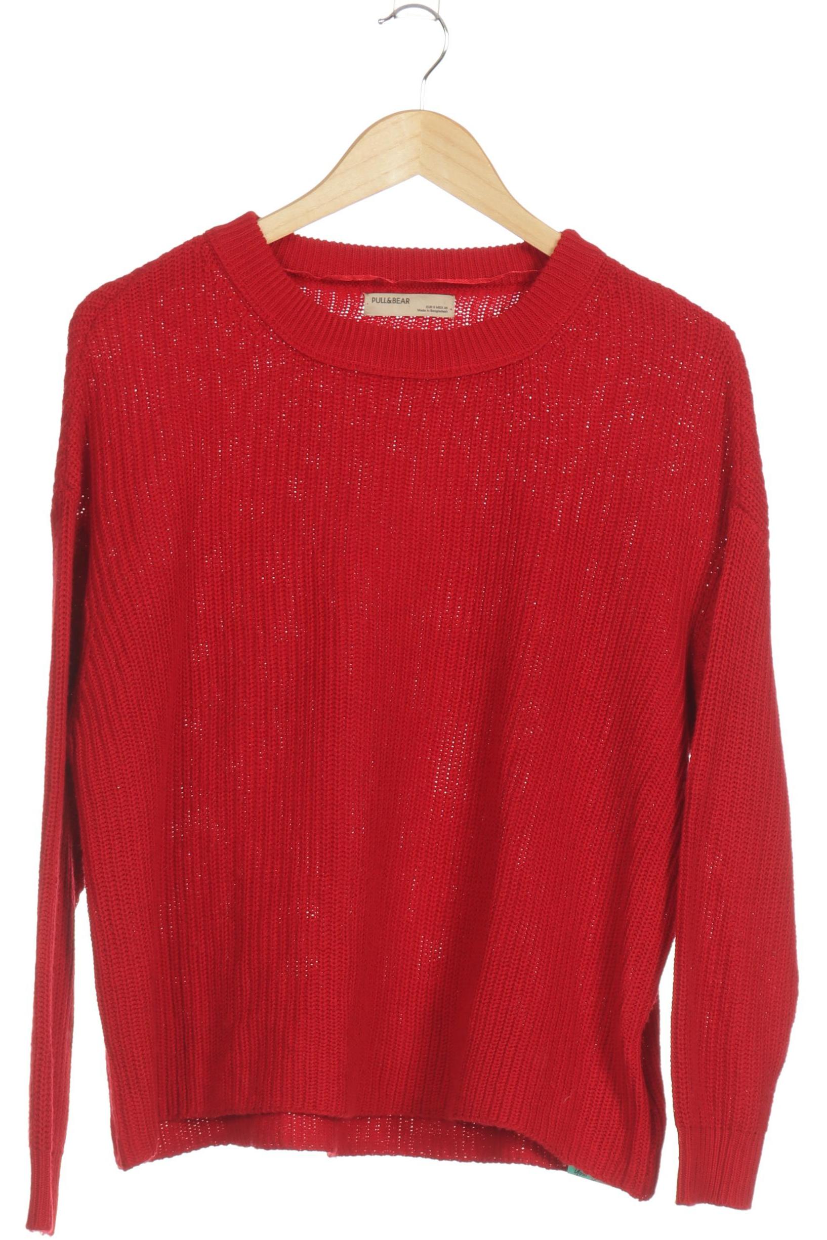 

Pull & Bear Damen Pullover, rot, Gr. 36
