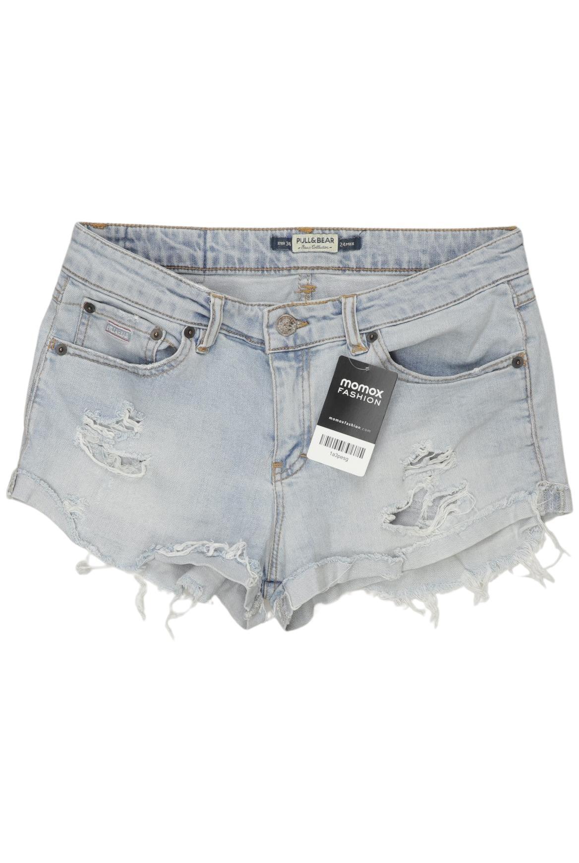 

Pull & Bear Damen Shorts, hellblau, Gr. 34
