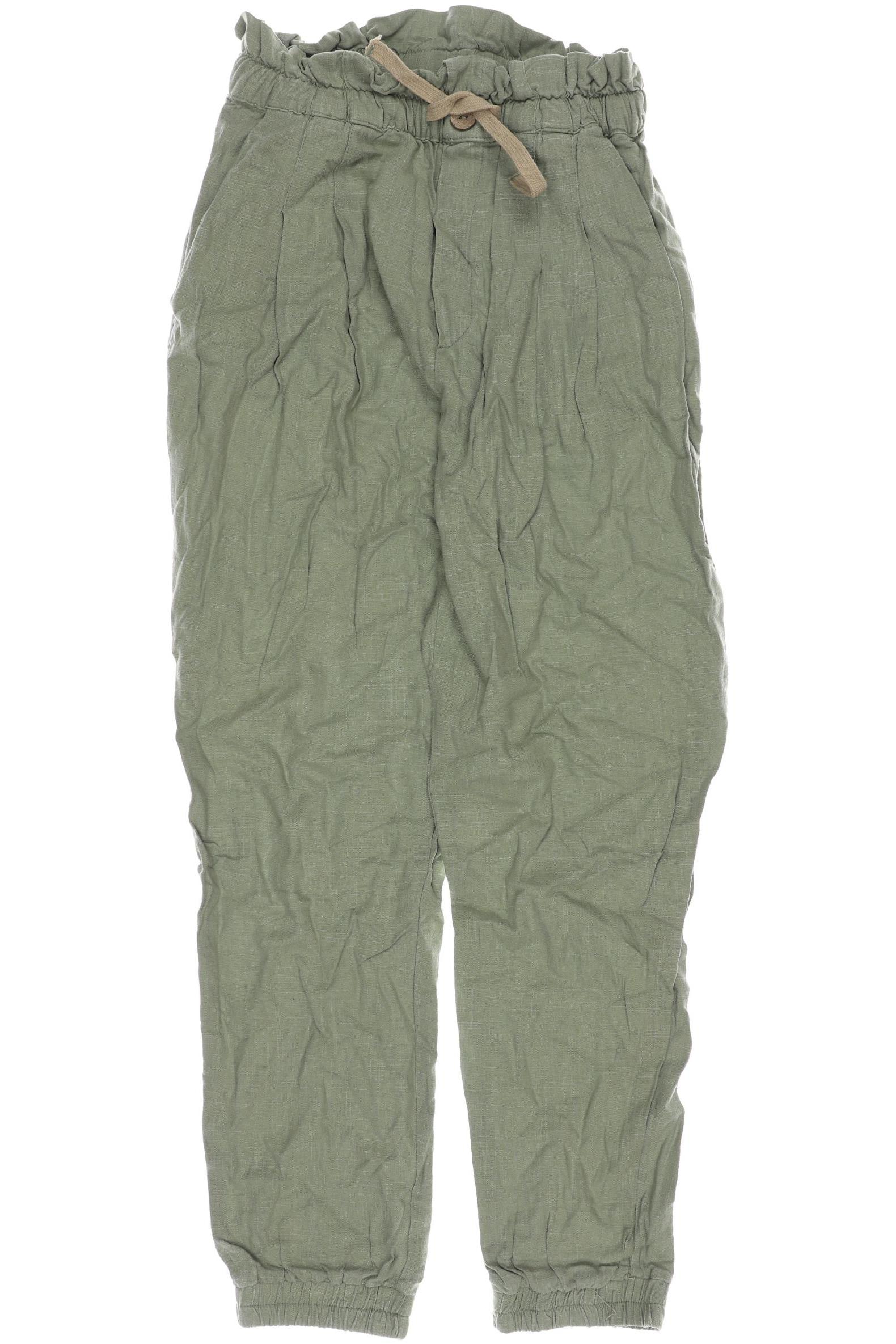 

Pull & Bear Damen Stoffhose, grün, Gr. 0