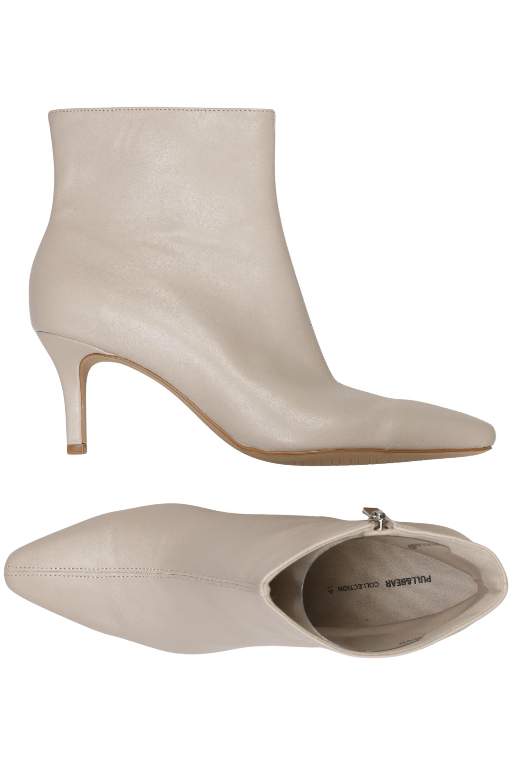 

Pull & Bear Damen Stiefelette, beige, Gr. 41