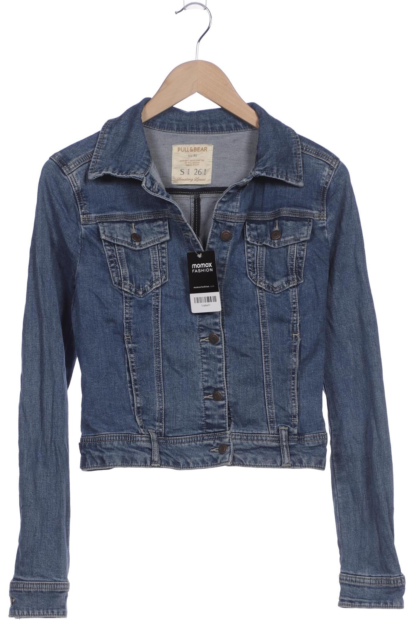 

Pull & Bear Damen Jacke, blau, Gr. 36