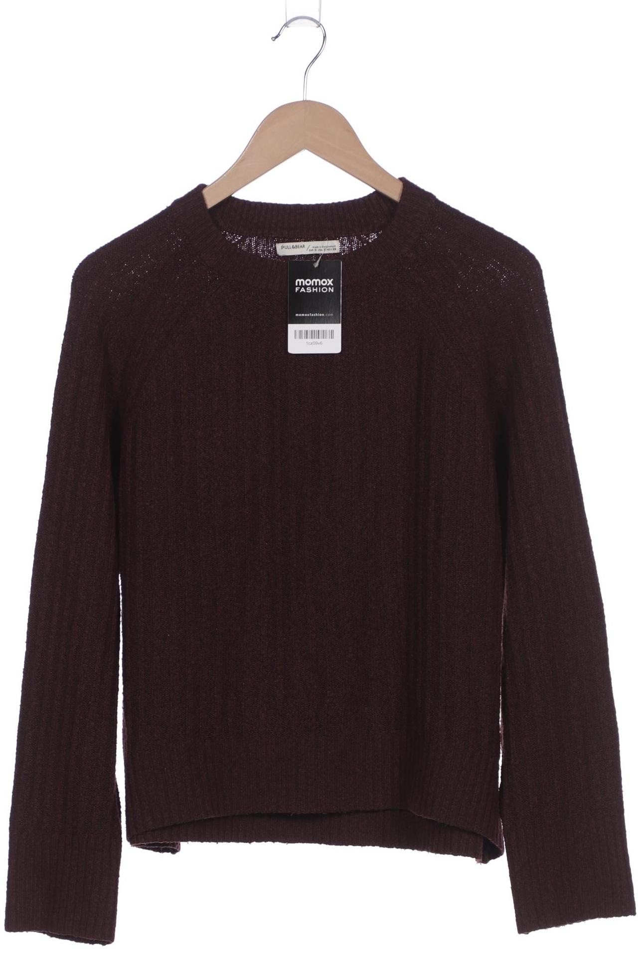 

Pull & Bear Damen Pullover, bordeaux, Gr. 36