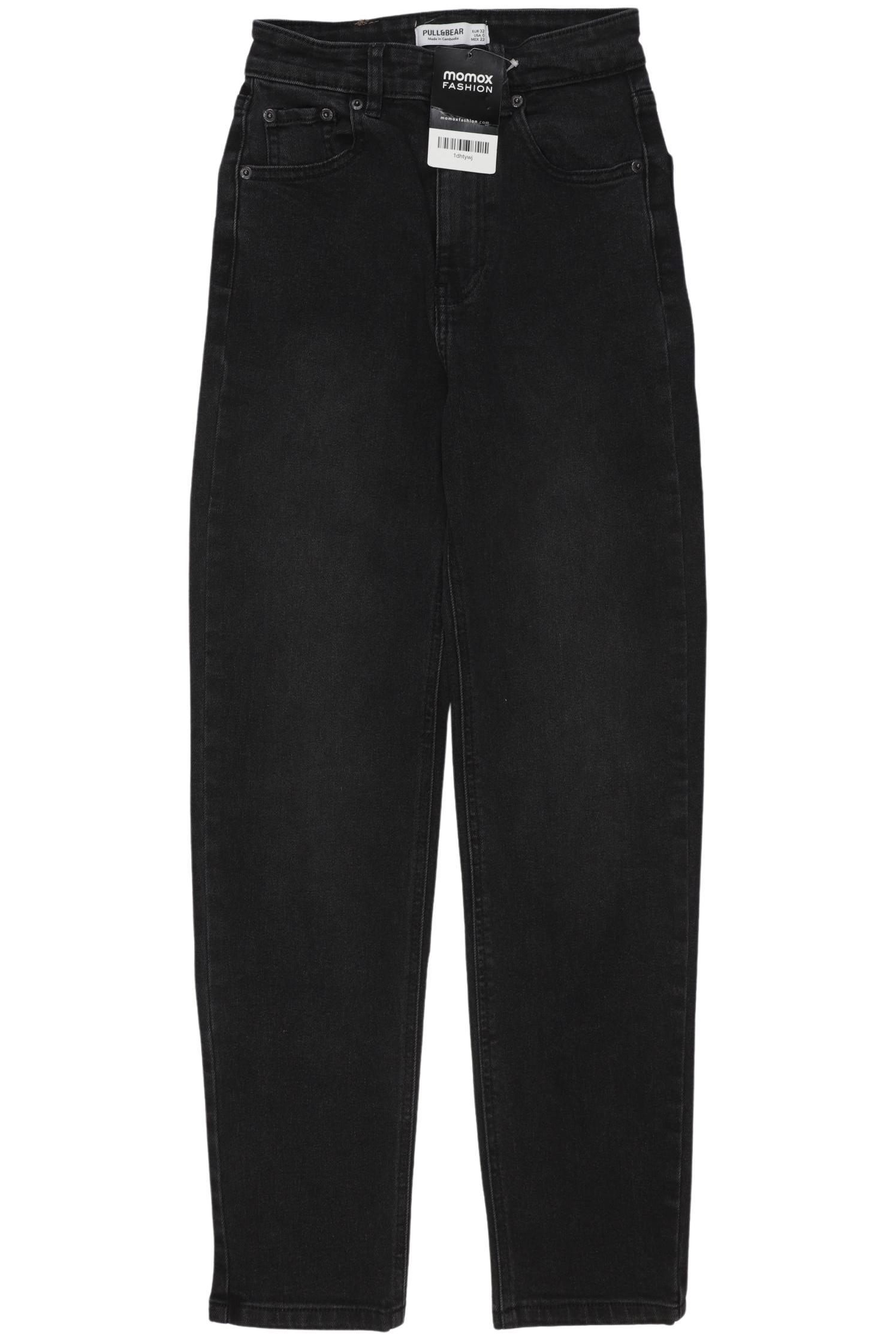 

Pull & Bear Damen Jeans, schwarz, Gr. 32