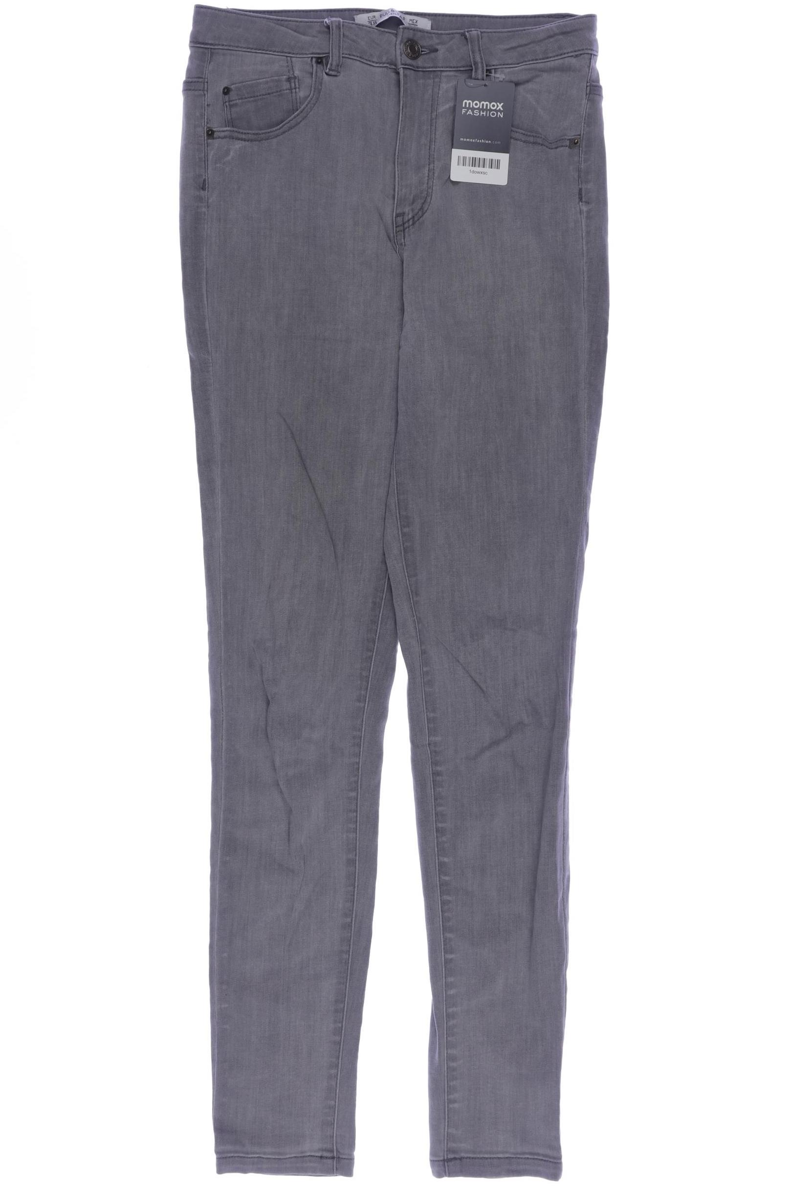 

Pull & Bear Damen Jeans, grau, Gr. 38