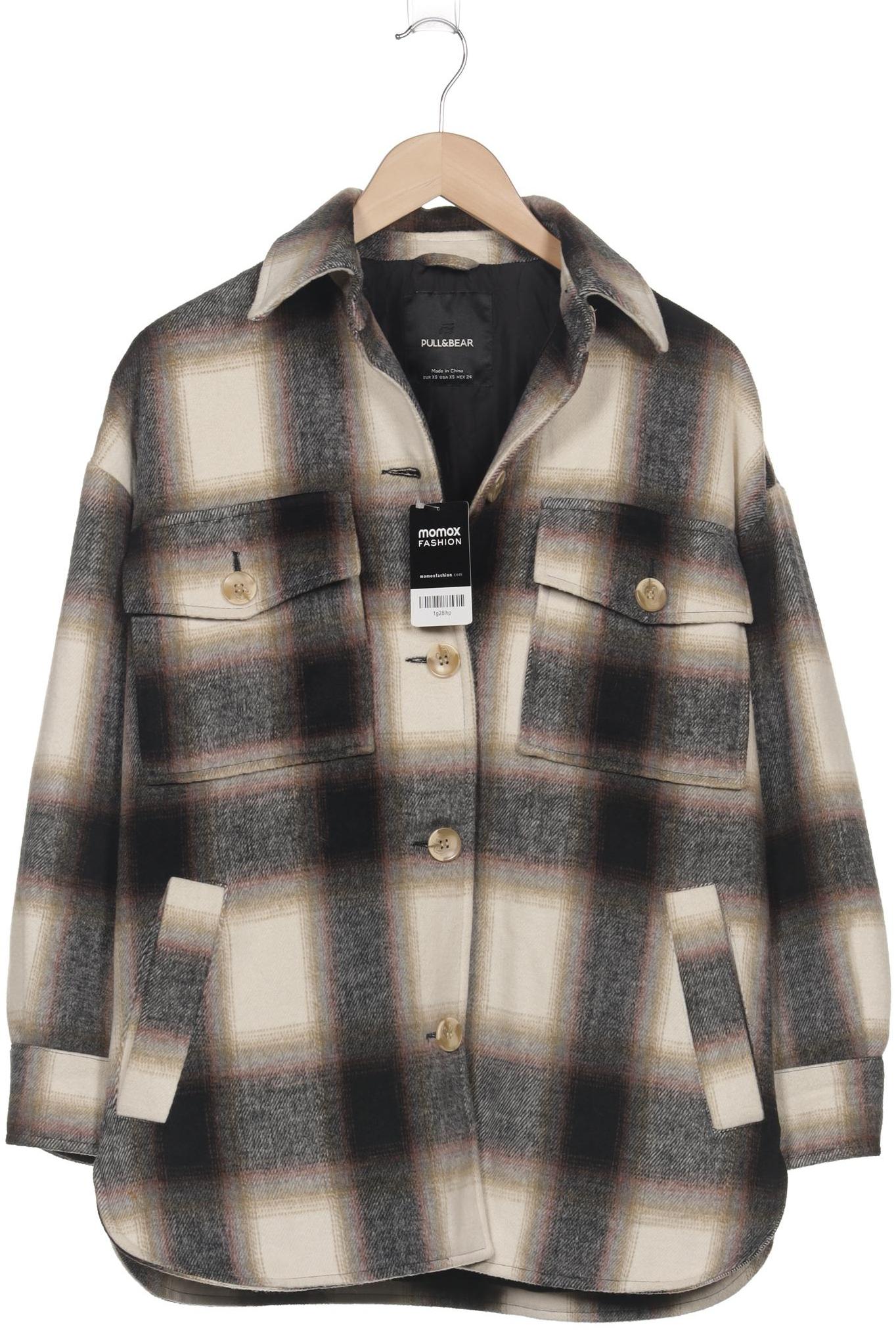 

Pull & Bear Damen Jacke, mehrfarbig, Gr. 34