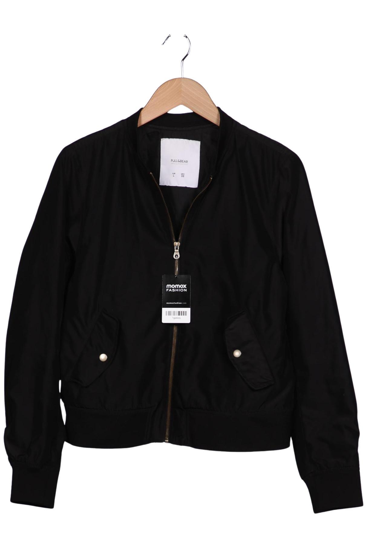 

Pull & Bear Damen Jacke, schwarz, Gr. 42