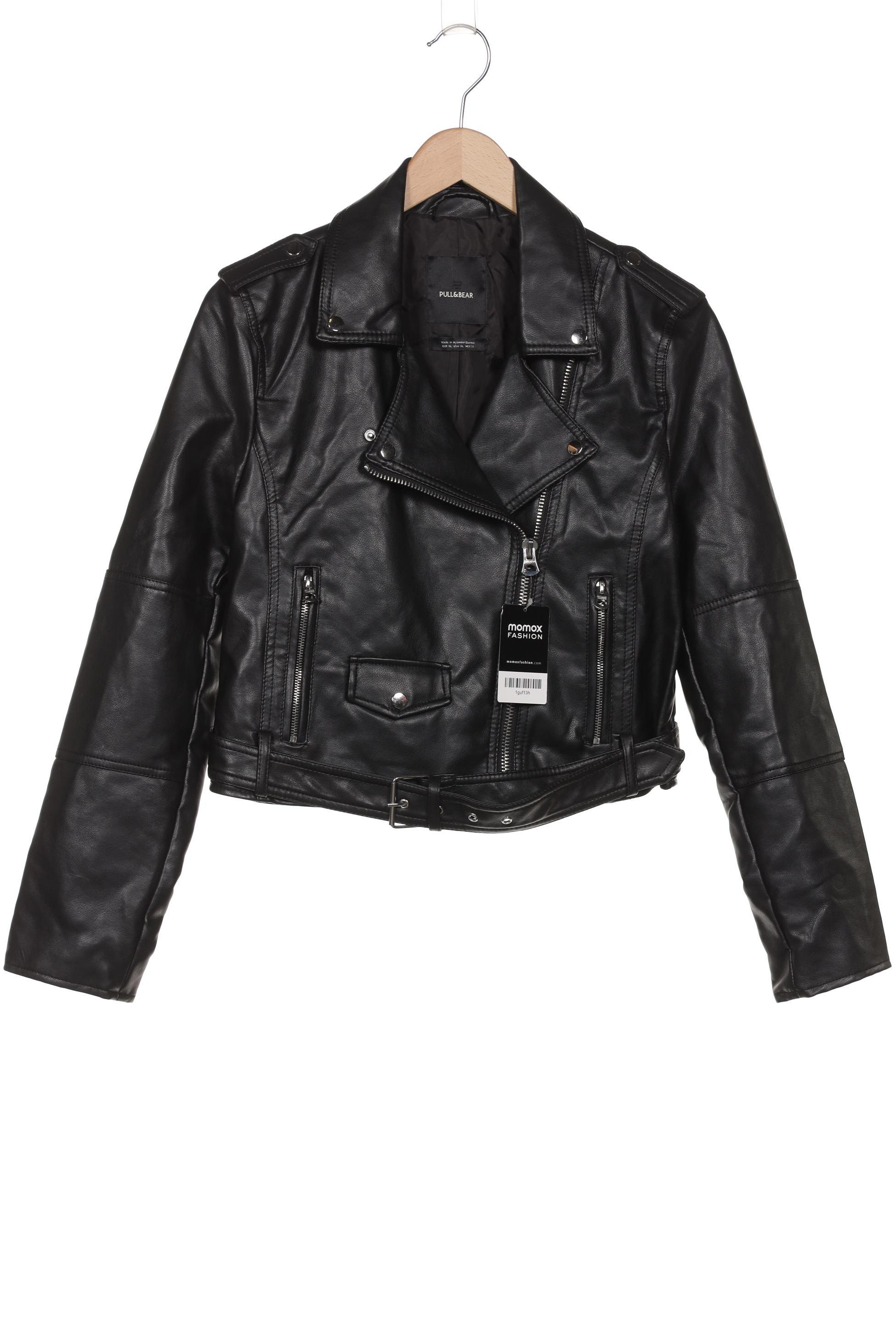 

Pull & Bear Damen Jacke, schwarz, Gr. 44