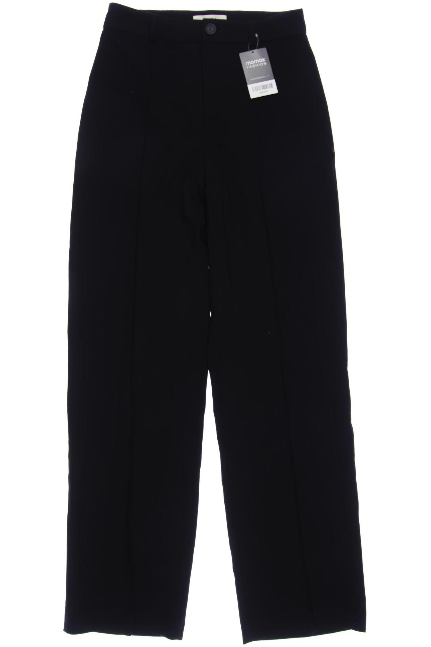 

Pull & Bear Damen Stoffhose, schwarz, Gr. 0