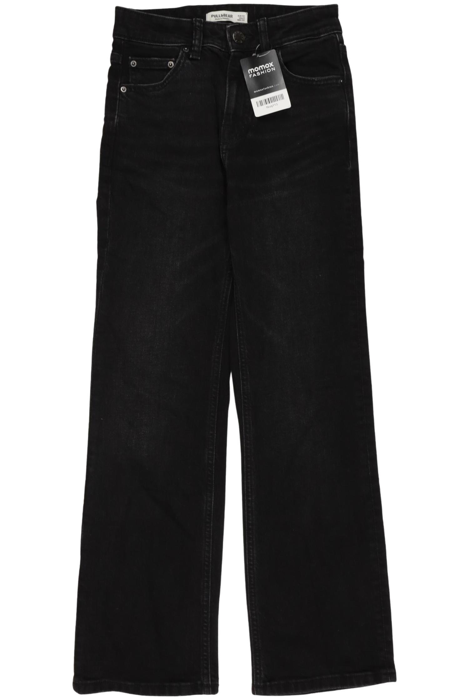 

Pull & Bear Damen Jeans, schwarz, Gr. 32