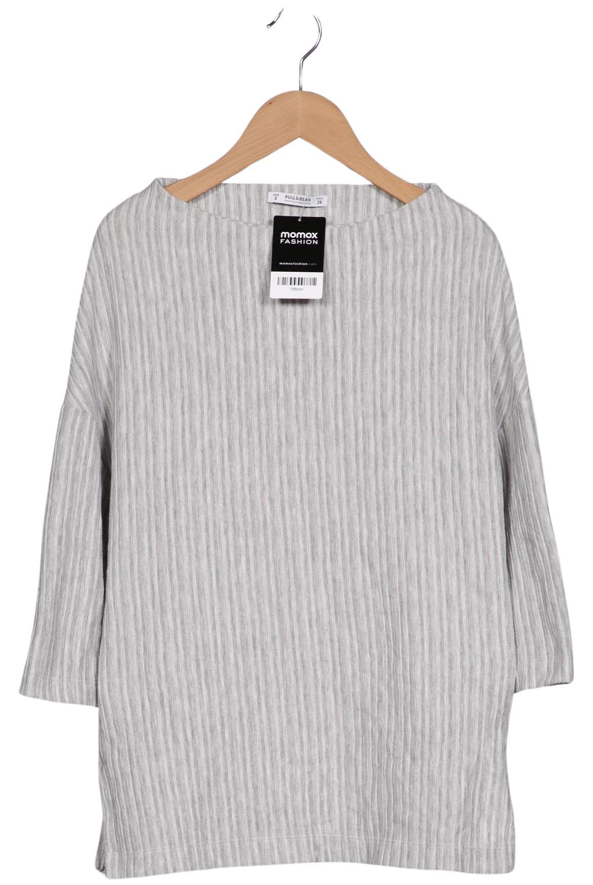 

Pull & Bear Damen Langarmshirt, grau, Gr. 36