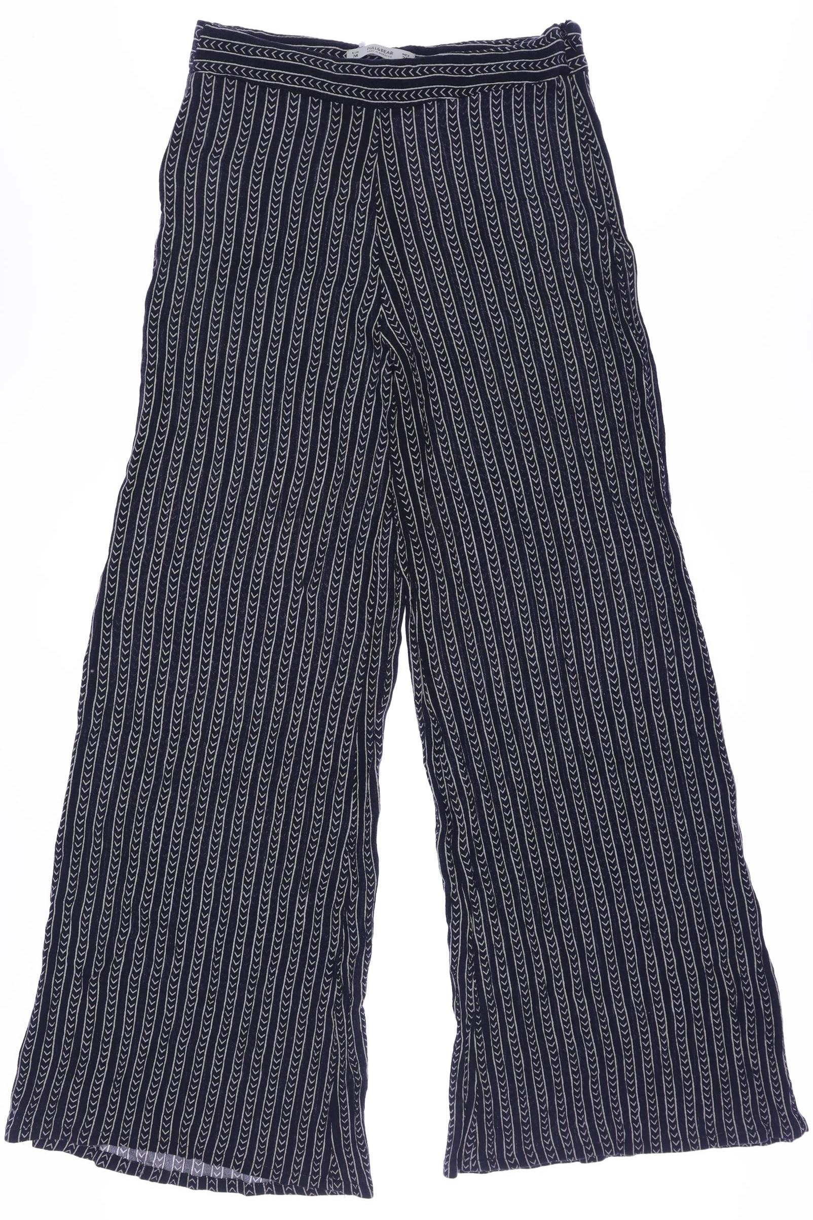 

Pull & Bear Damen Stoffhose, marineblau, Gr. 0