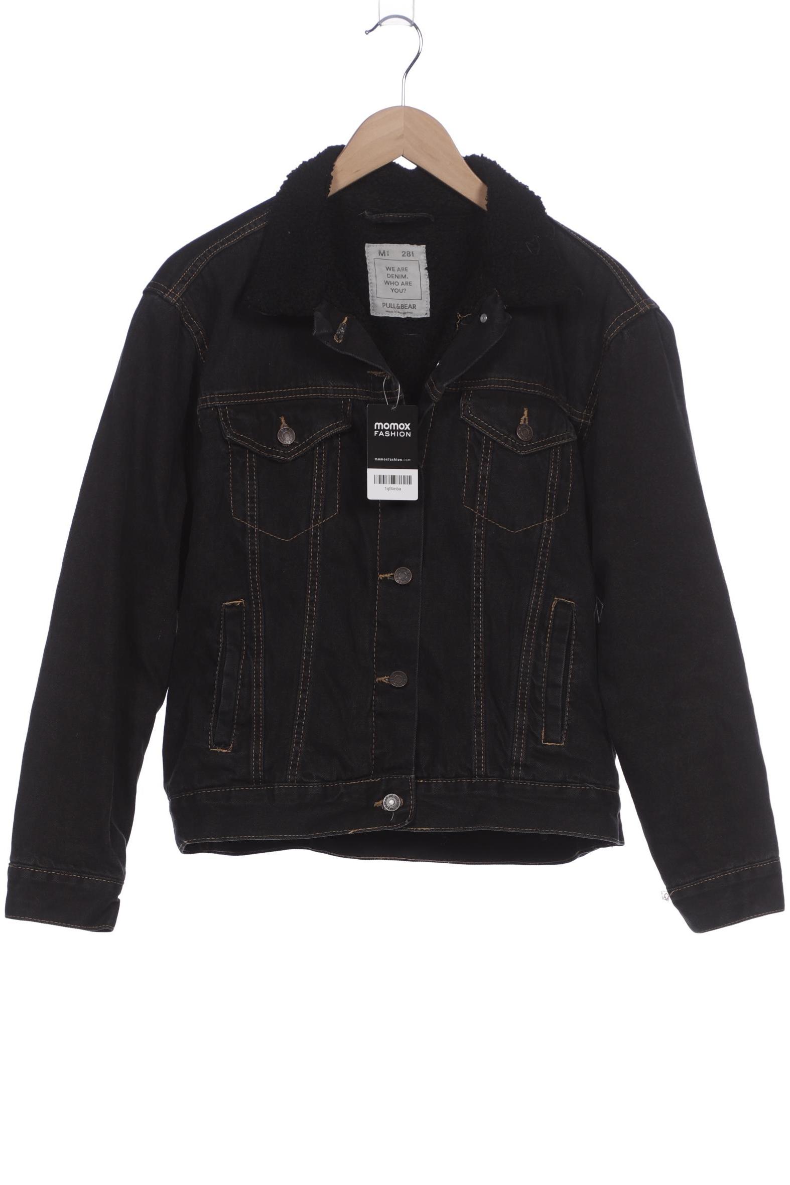 

Pull & Bear Damen Jacke, schwarz, Gr. 38