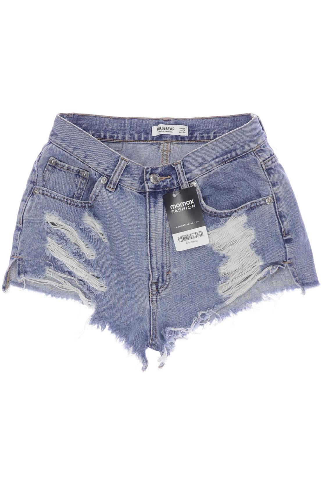 

Pull & Bear Damen Shorts, blau, Gr. 36