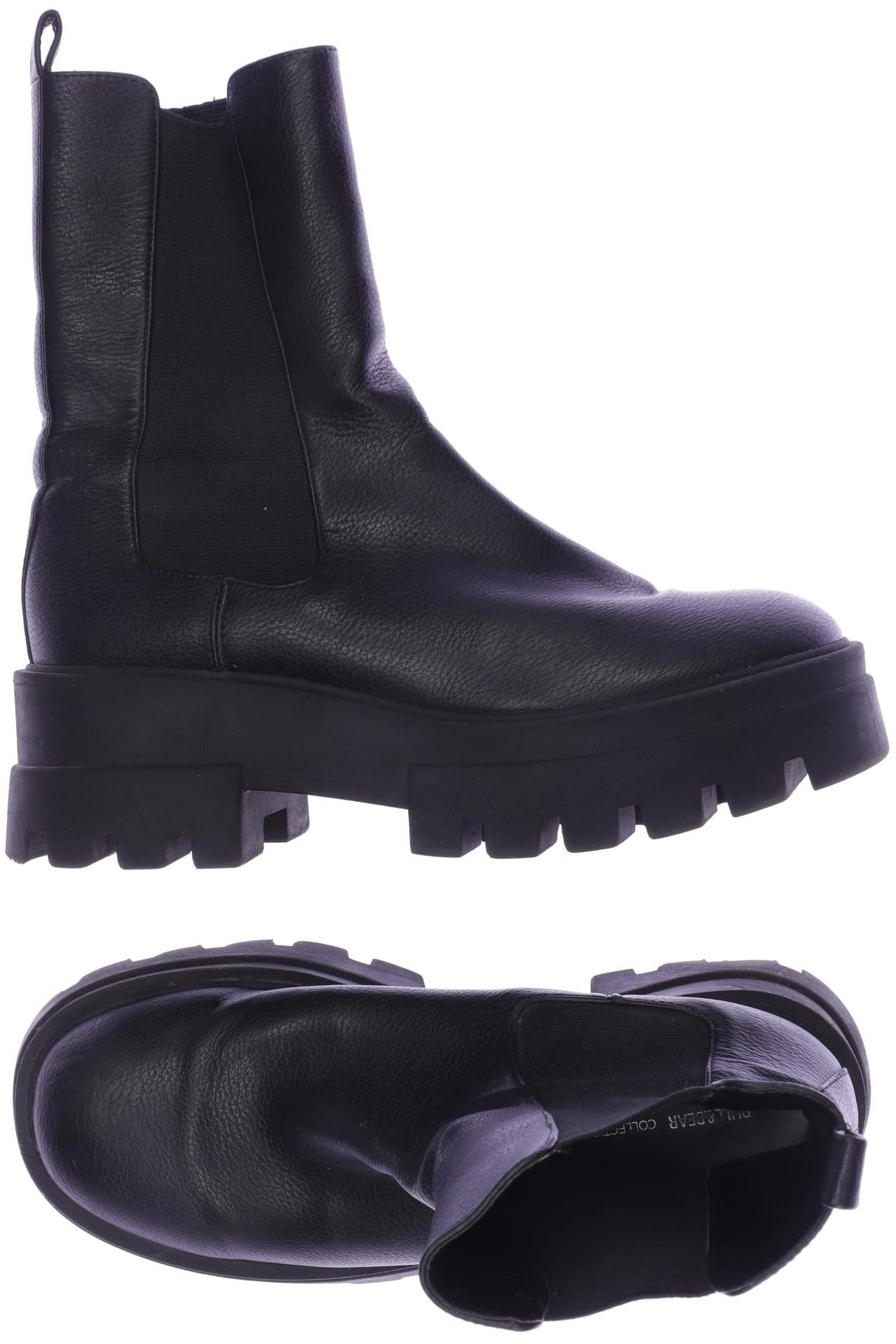 

Pull & Bear Damen Stiefelette, schwarz, Gr. 38