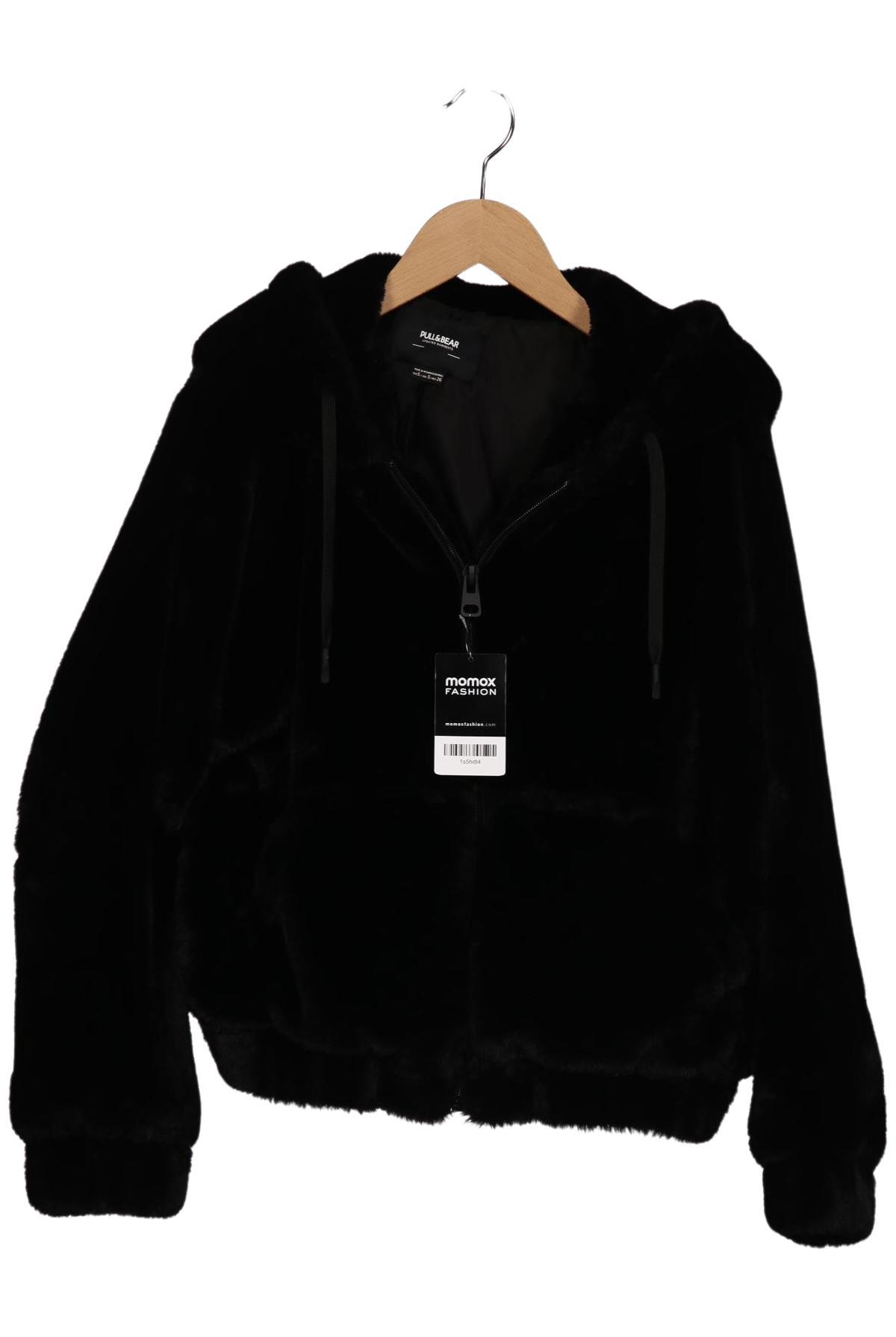 

Pull & Bear Damen Jacke, schwarz, Gr. 36