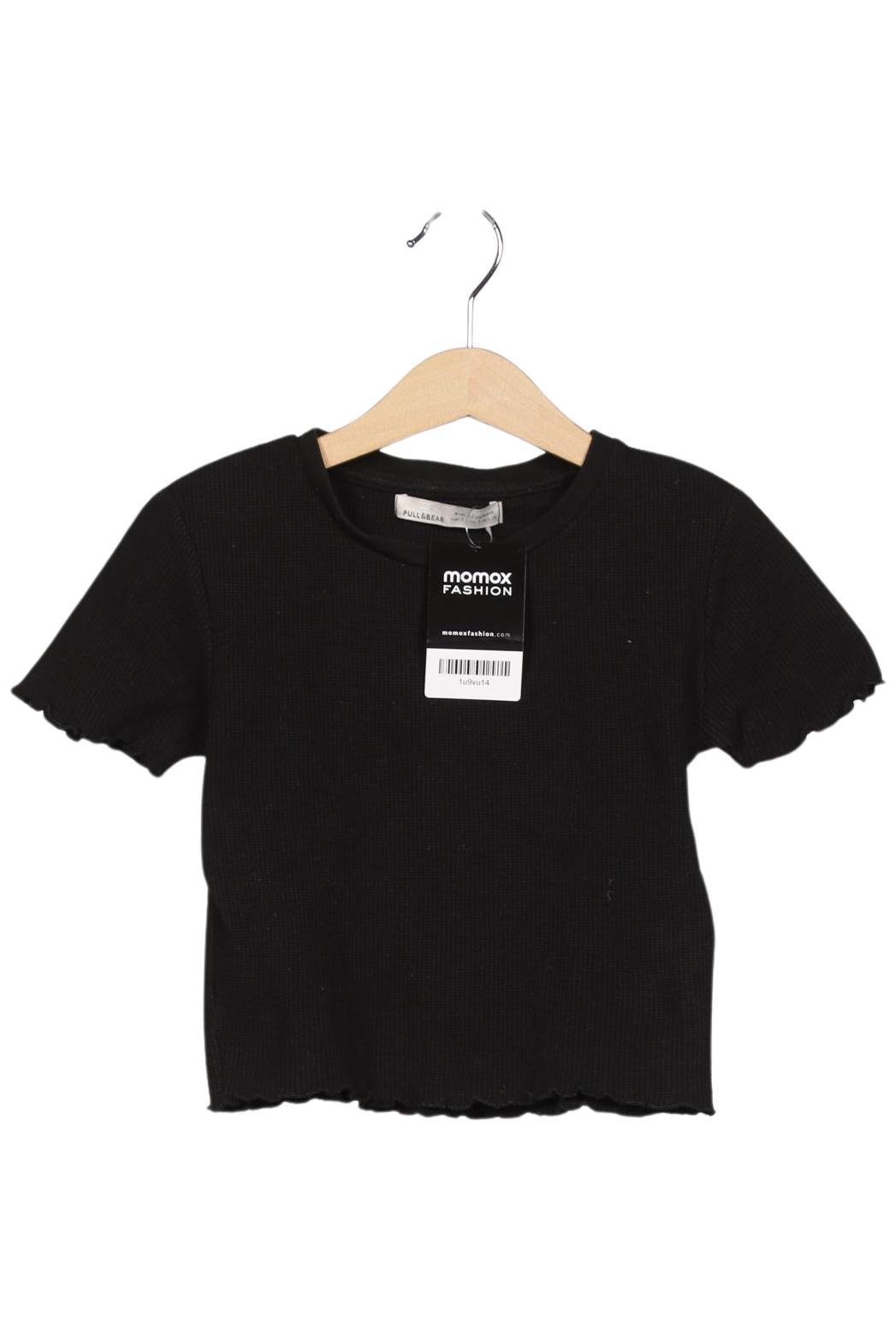 

Pull & Bear Damen T-Shirt, schwarz, Gr. 36