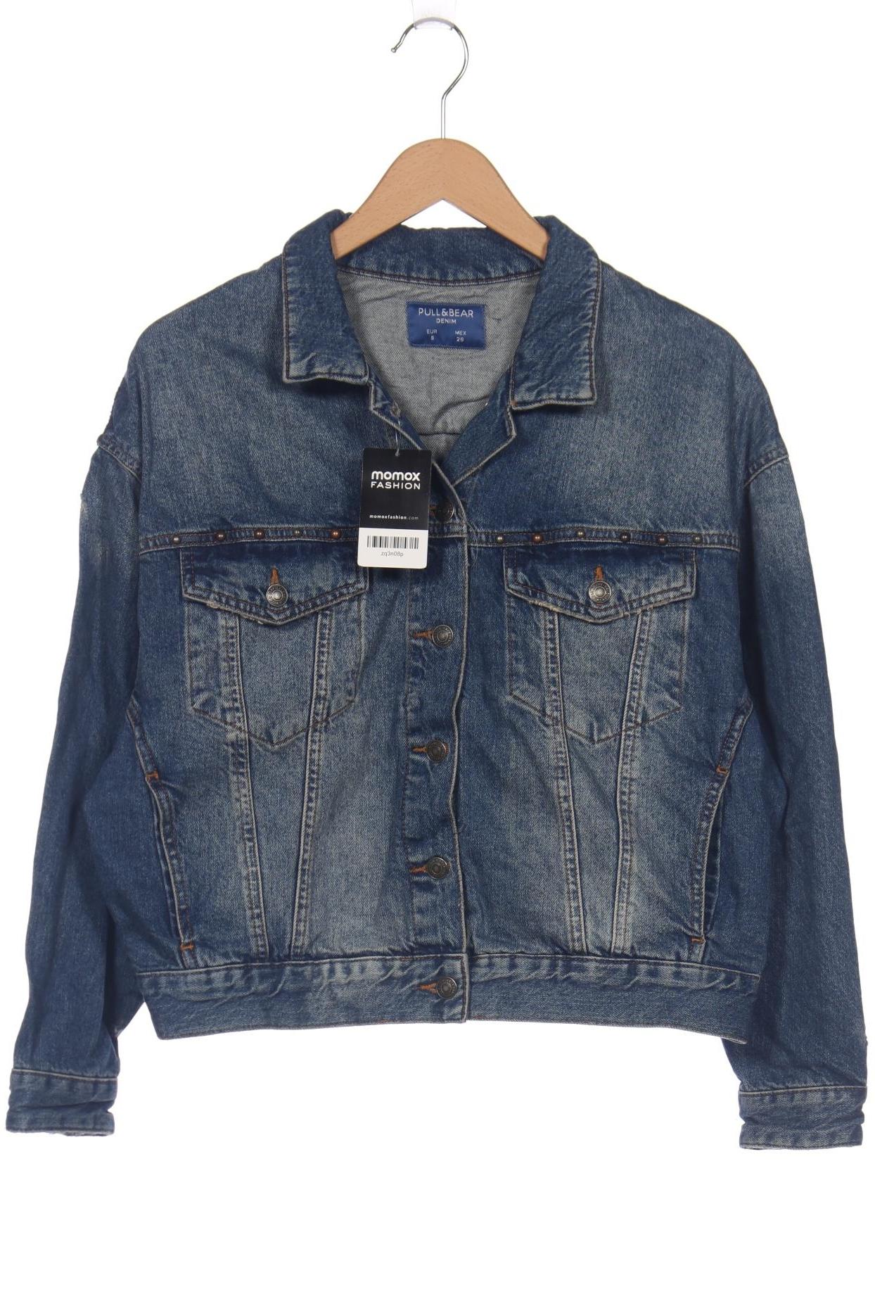 

Pull & Bear Damen Jacke, blau, Gr. 36