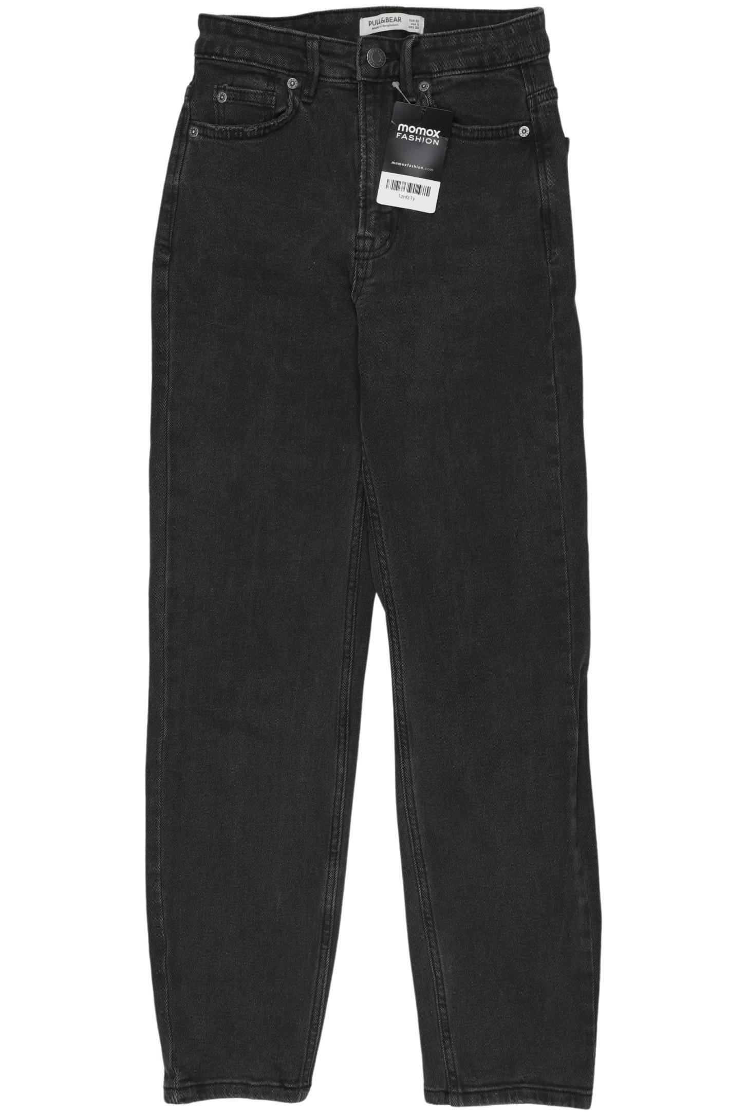 

Pull & Bear Damen Jeans, schwarz, Gr. 32
