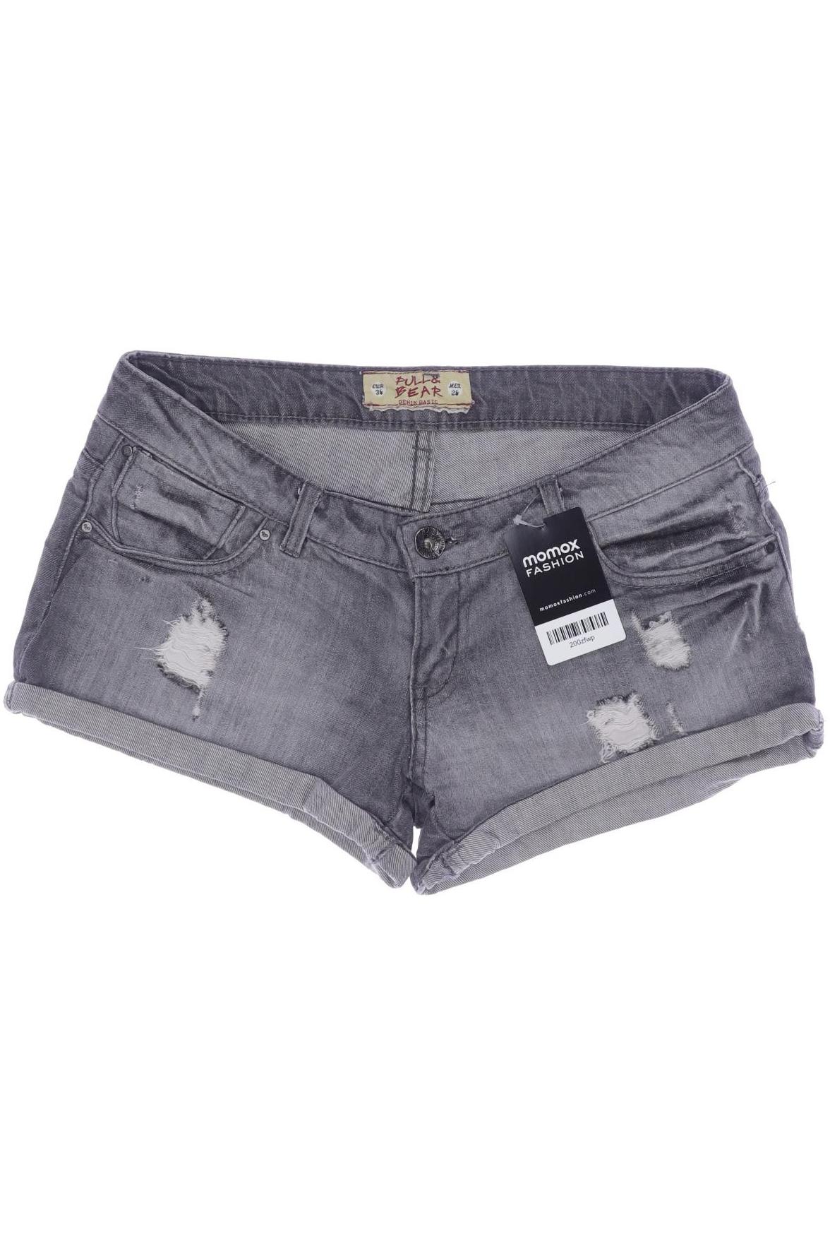 

Pull & Bear Damen Shorts, grau, Gr. 38