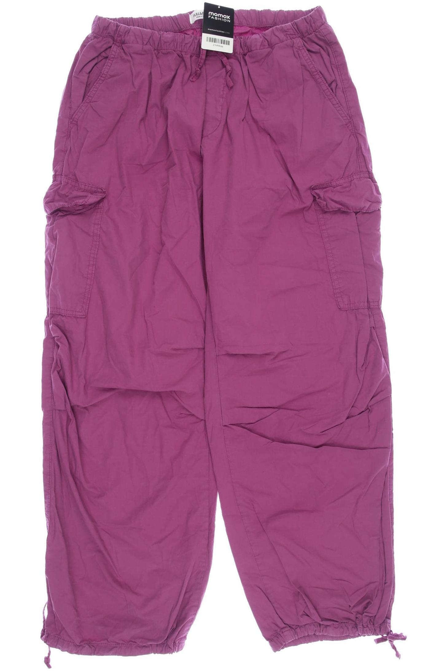 

Pull & Bear Damen Stoffhose, pink, Gr. 0